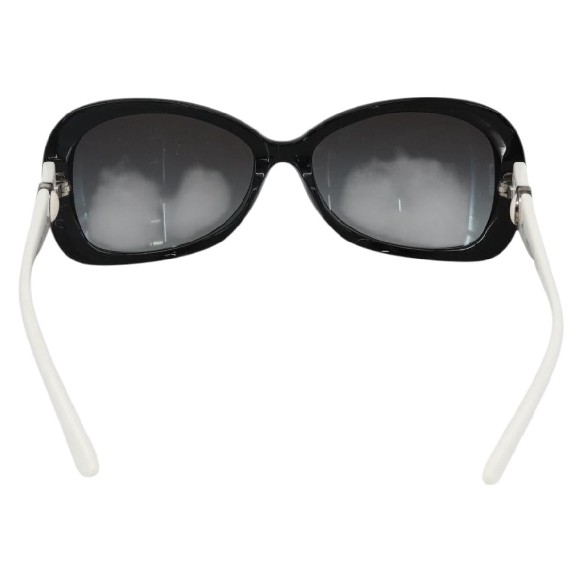GUCCI Sunglasses plastic Black White Auth bs33727