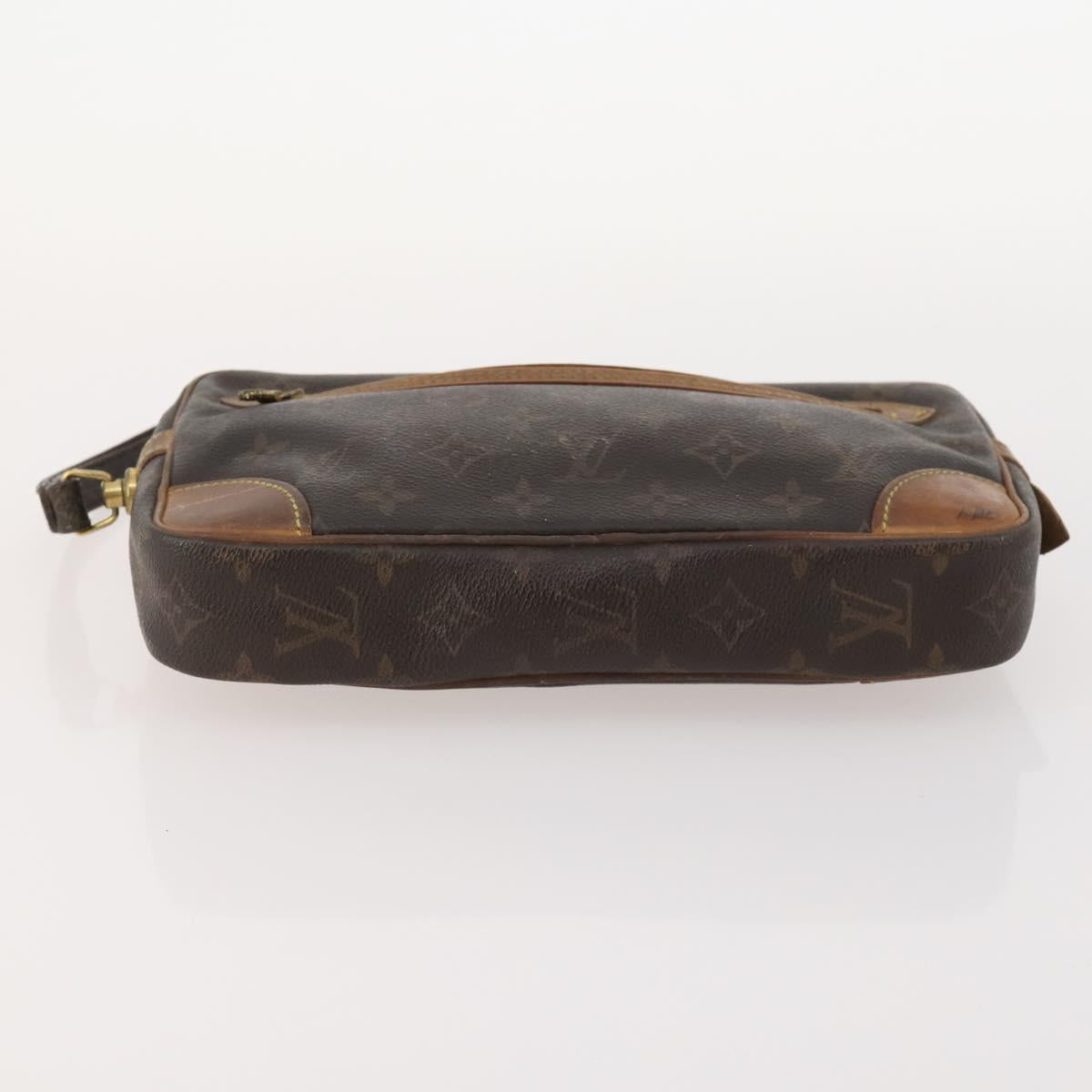 LOUIS VUITTON Monogram Clutch Bag 2 Set LV Auth bs33746
