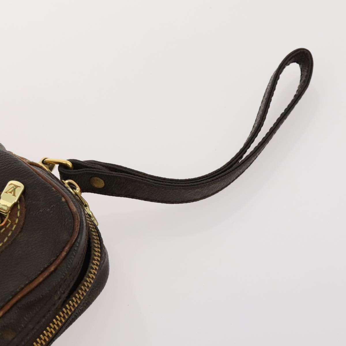 LOUIS VUITTON Monogram Clutch Bag 2 Set LV Auth bs33746