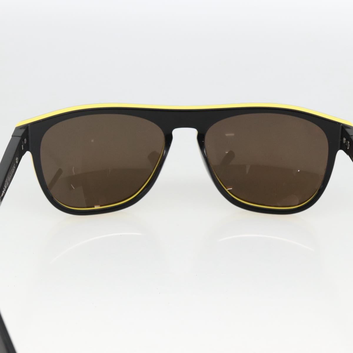 LOUIS VUITTON Sunglasses plastic Black Z0794E LV Auth bs33748