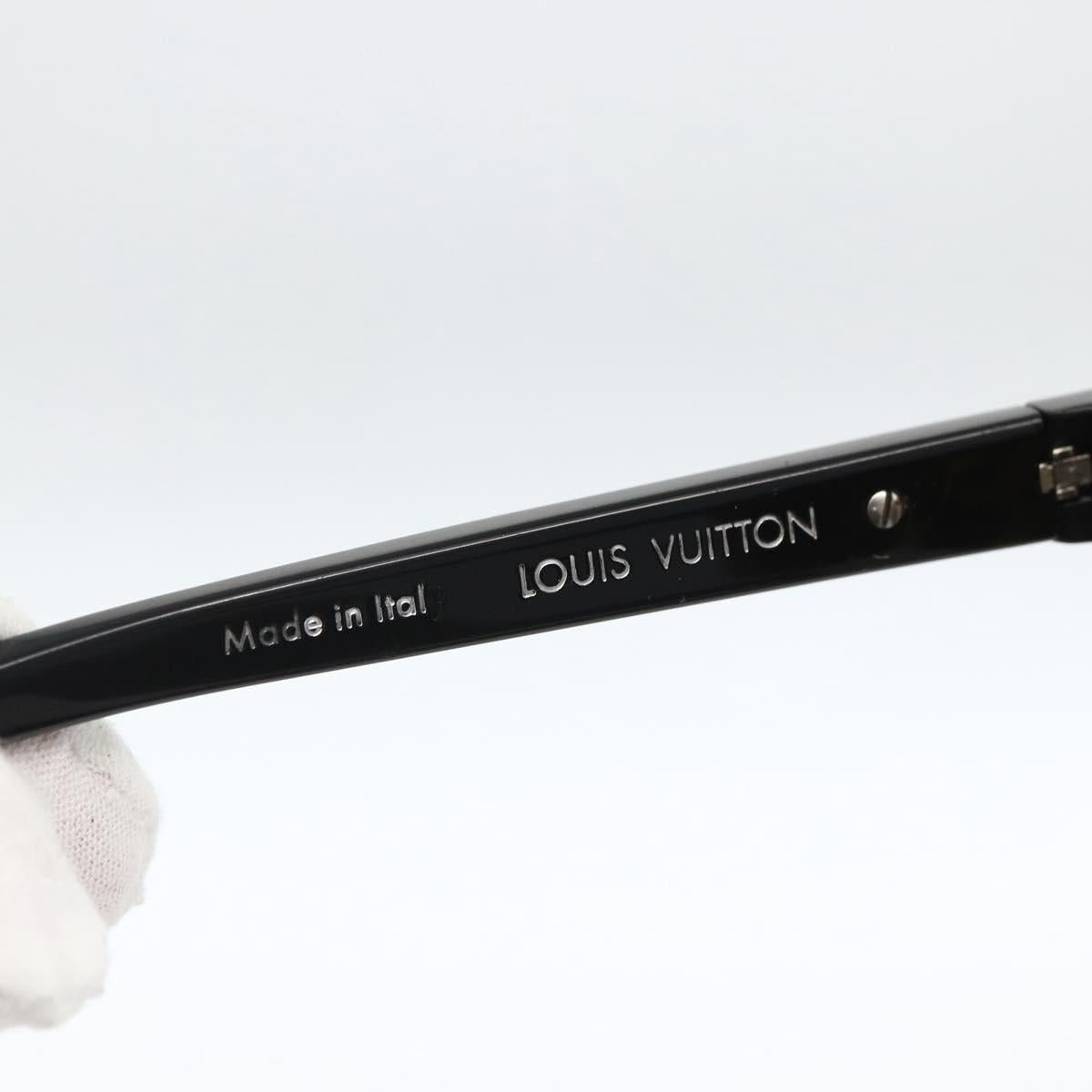LOUIS VUITTON Sunglasses plastic Black Z0794E LV Auth bs33748