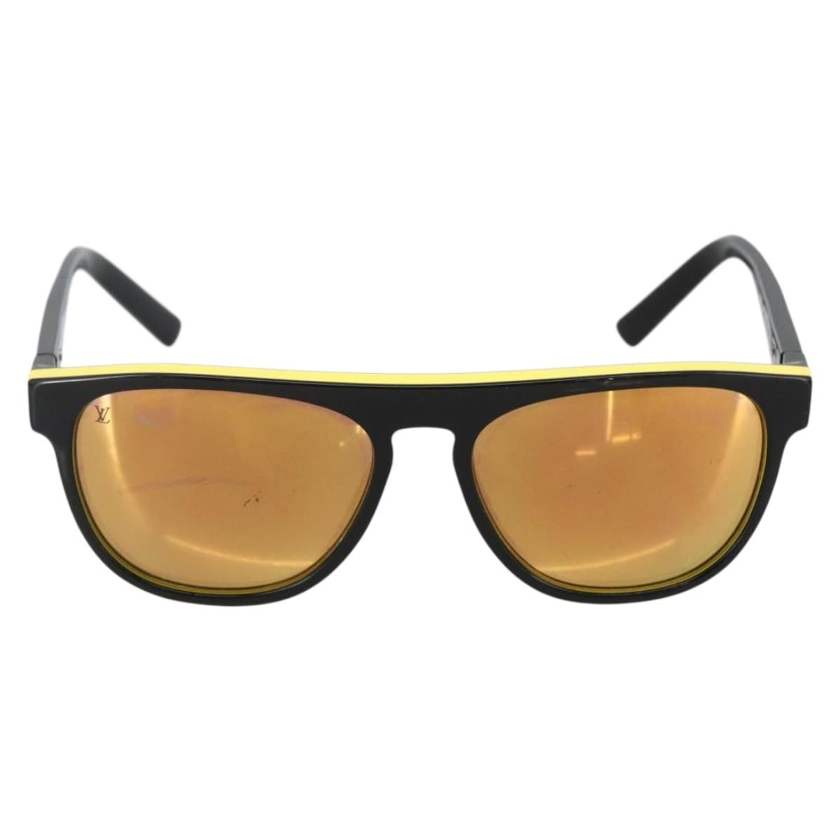 LOUIS VUITTON Sunglasses plastic Black Z0794E LV Auth bs33748
