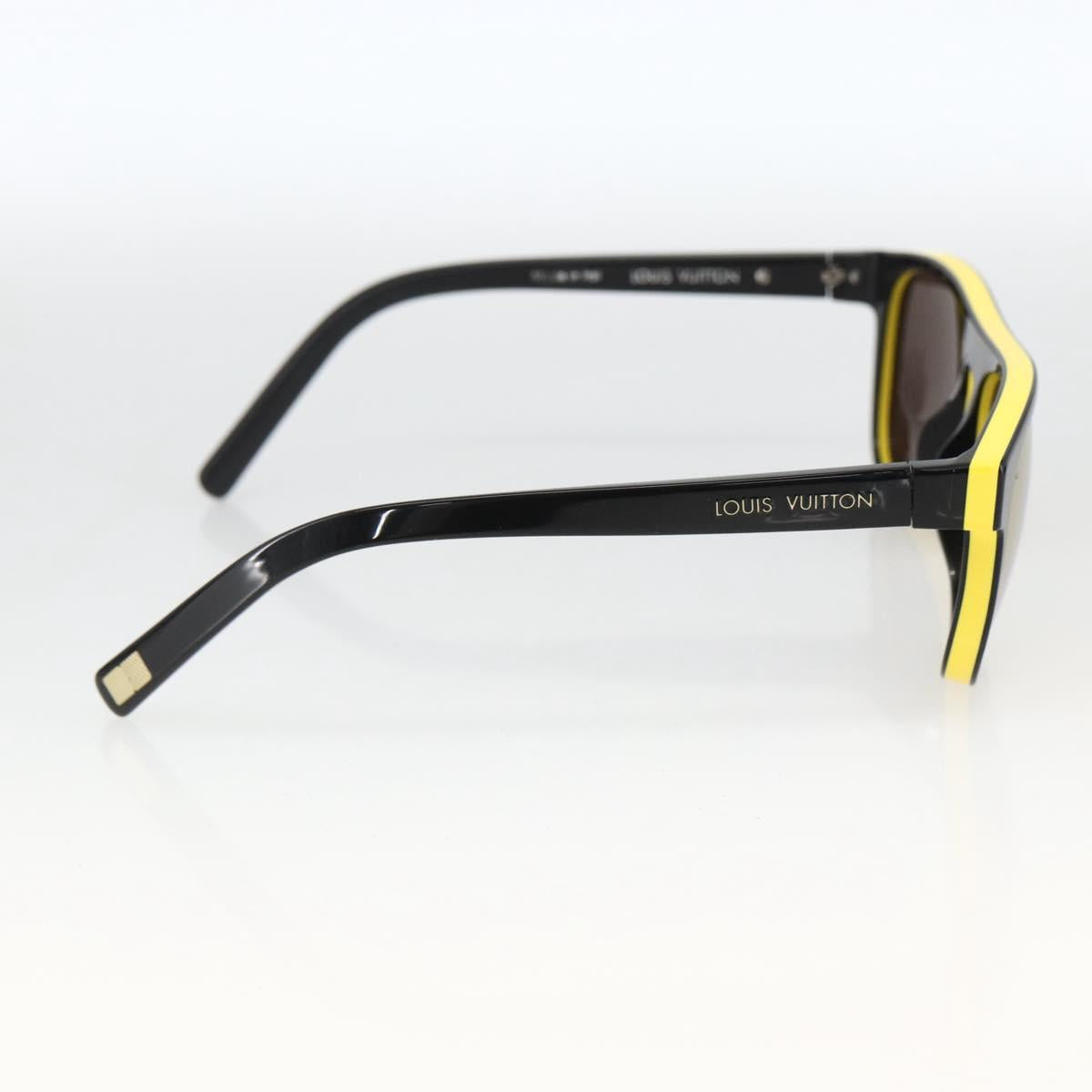 LOUIS VUITTON Sunglasses plastic Black Z0794E LV Auth bs33748