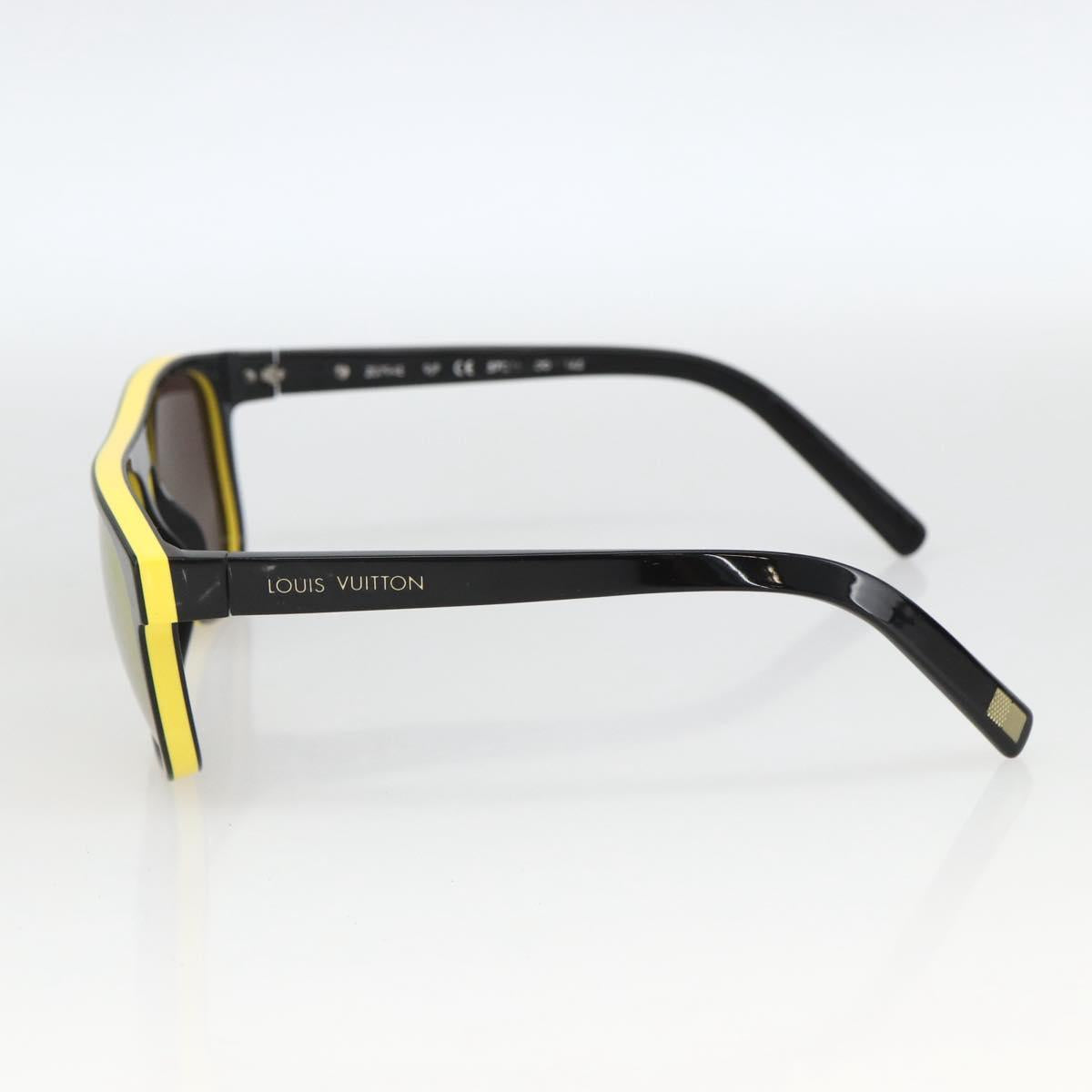LOUIS VUITTON Sunglasses plastic Black Z0794E LV Auth bs33748