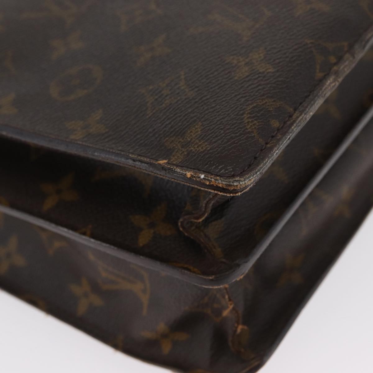 LOUIS VUITTON Monogram Serviette Conseiller Briefcase M53331 LV Auth bs33750