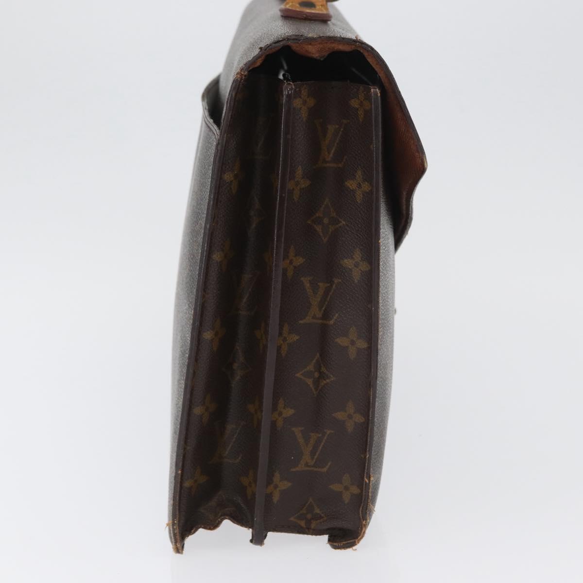 LOUIS VUITTON Monogram Serviette Conseiller Briefcase M53331 LV Auth bs33750