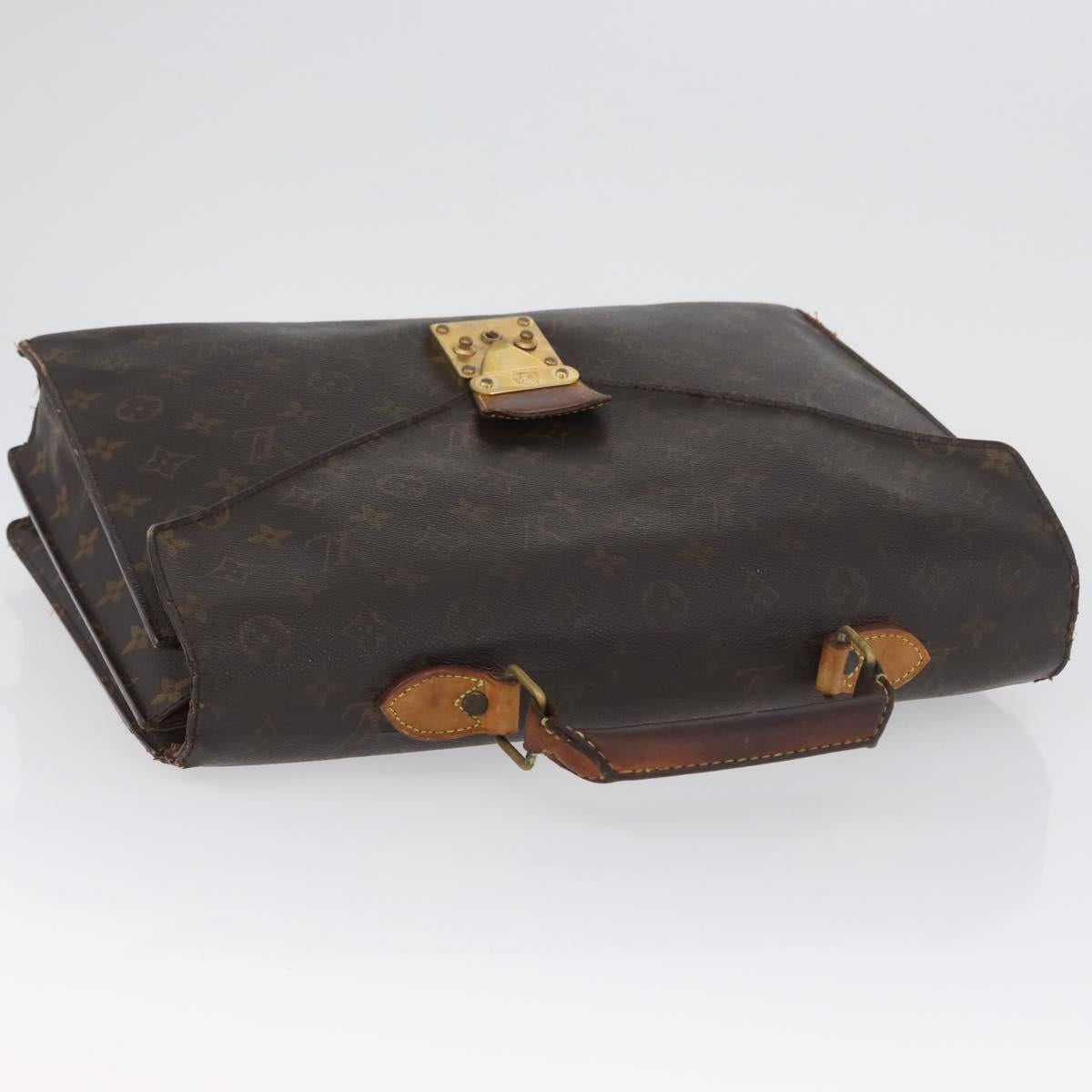 LOUIS VUITTON Monogram Serviette Conseiller Briefcase M53331 LV Auth bs33750