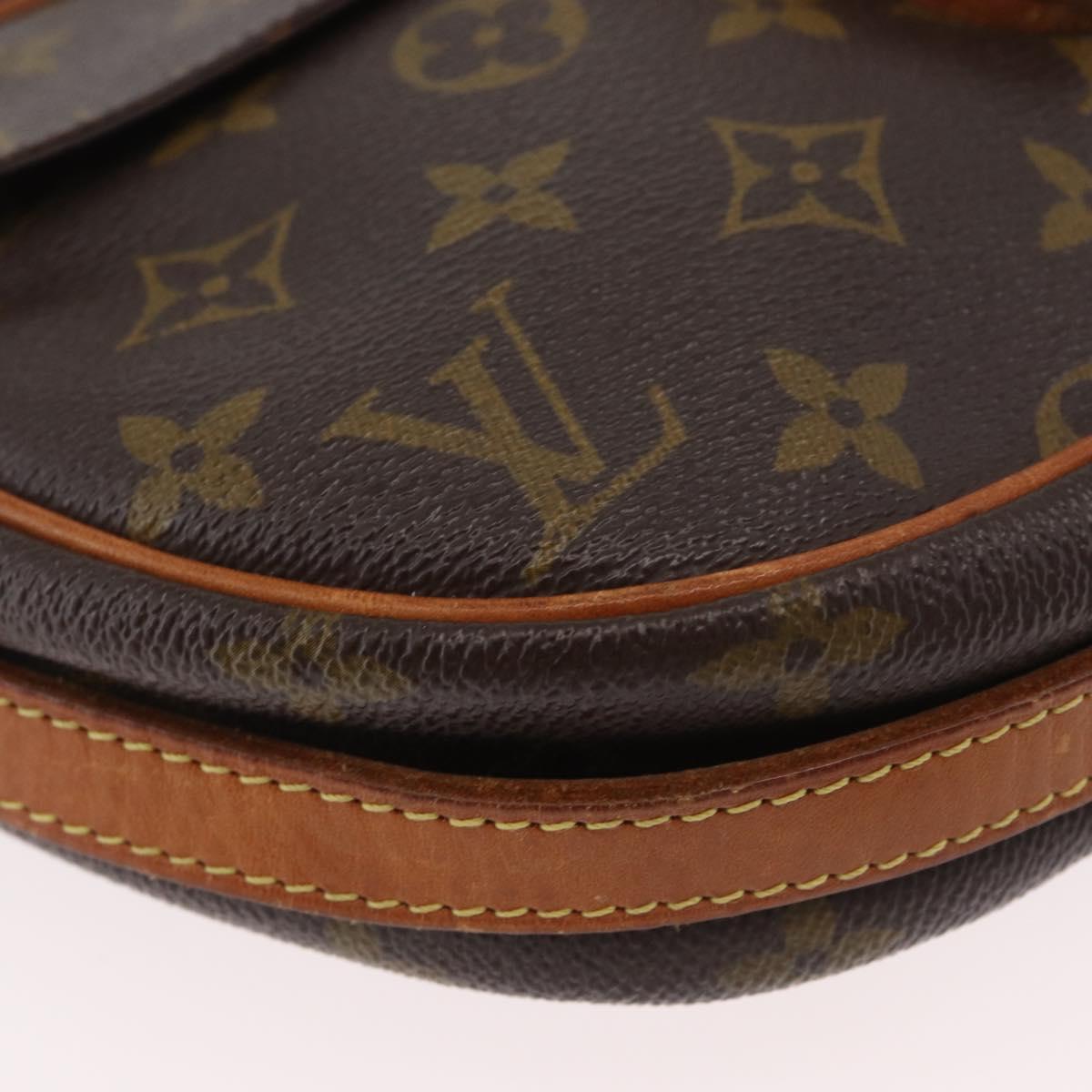 LOUIS VUITTON Monogram Jeune Fille MM Shoulder Bag M51226 LV Auth bs33765