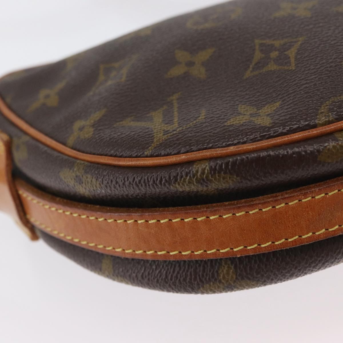 LOUIS VUITTON Monogram Jeune Fille MM Shoulder Bag M51226 LV Auth bs33765