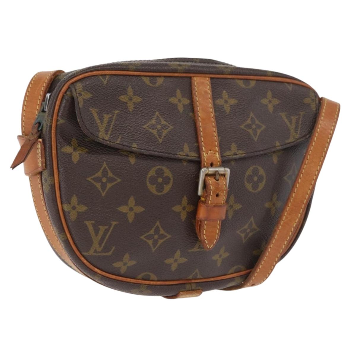 LOUIS VUITTON Monogram Jeune Fille MM Shoulder Bag M51226 LV Auth bs33765