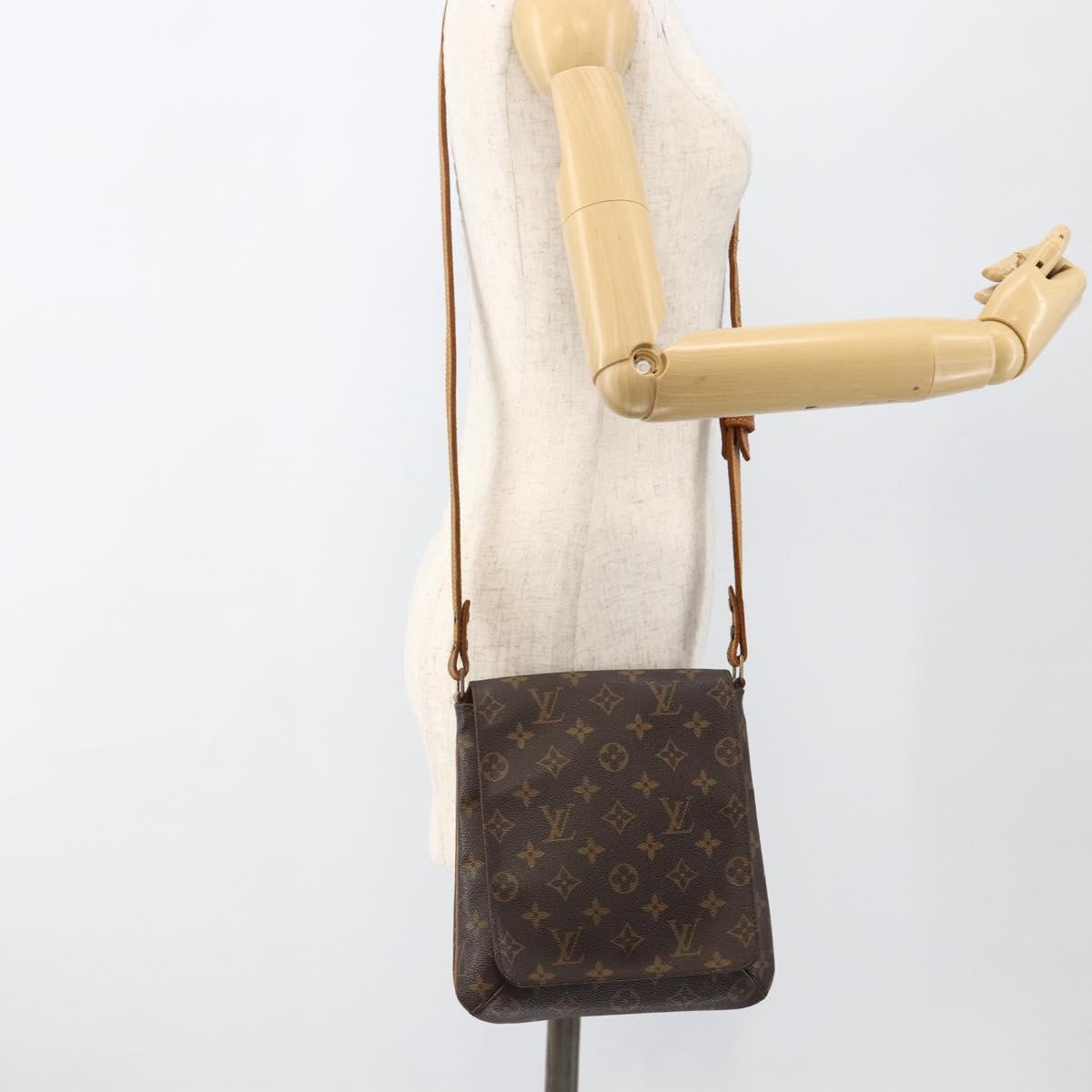 LOUIS VUITTON Monogram Musette Salsa Long Shoulder Bag M51387 LV Auth bs33782