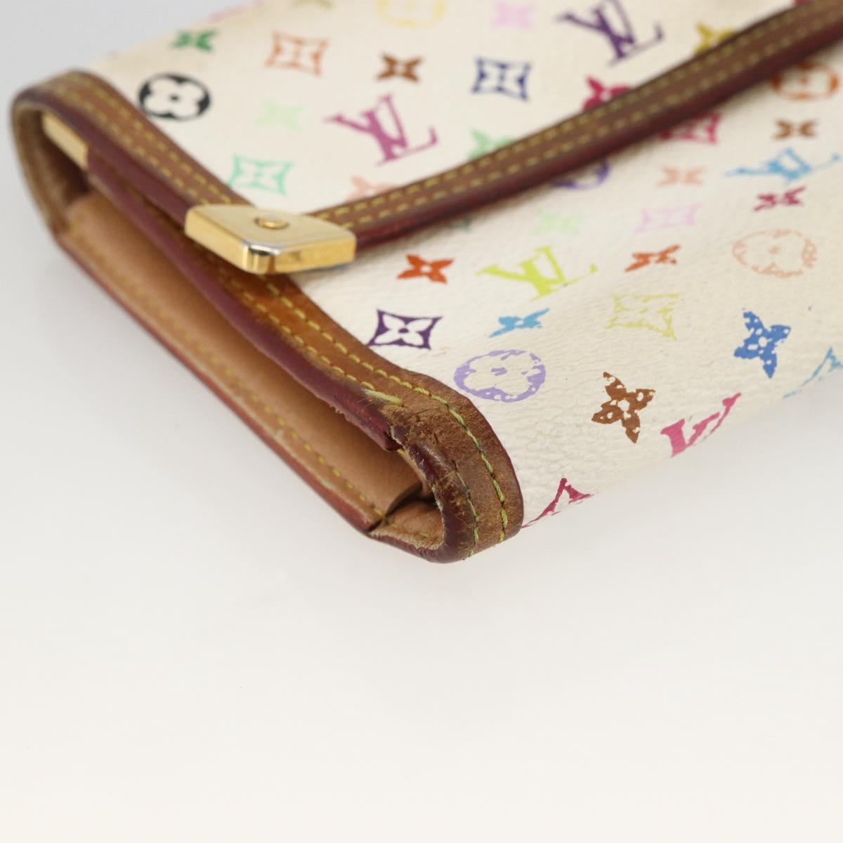 LOUIS VUITTON Multicolor Porte Tresor International Wallet M92659 Auth bs33784