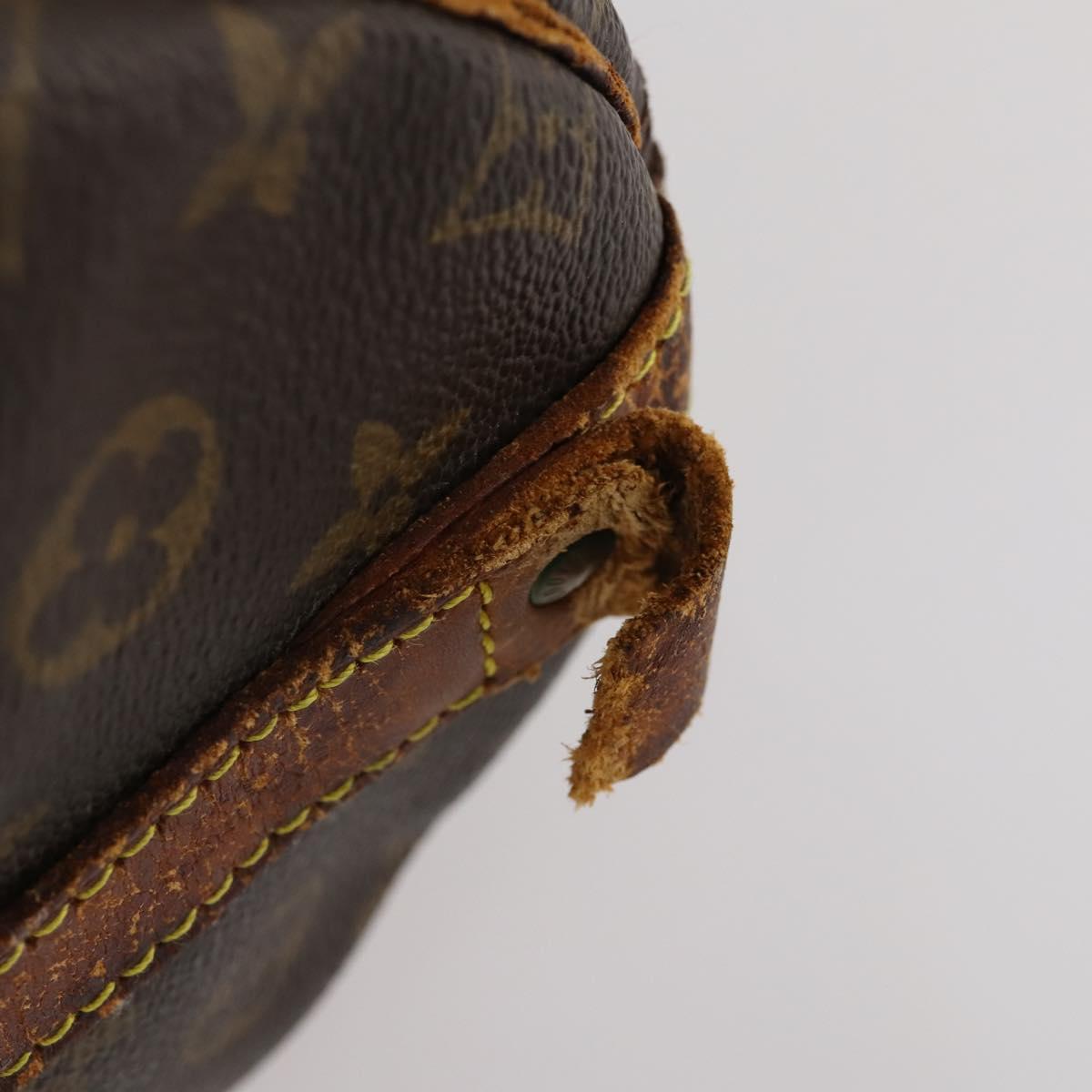 LOUIS VUITTON Monogram Keepall Bandouliere 55 Boston Bag M41414 LV Auth bs33789