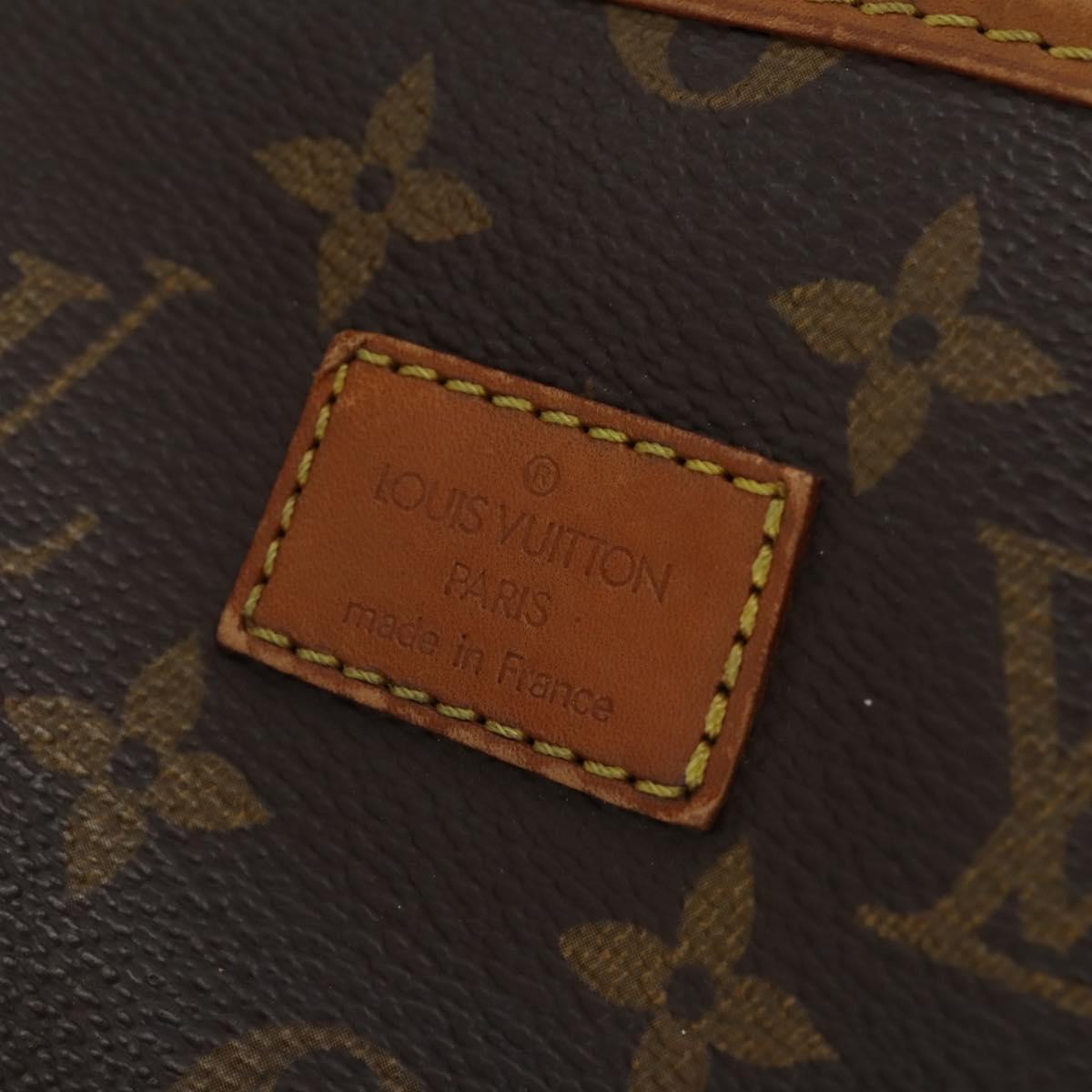 LOUIS VUITTON Monogram Saumur 35 Shoulder Bag M42254 LV Auth bs33791