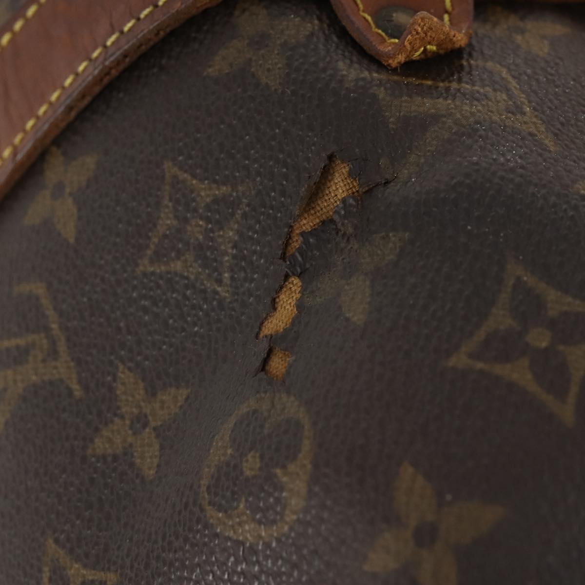 LOUIS VUITTON Monogram Saumur 35 Shoulder Bag M42254 LV Auth bs33791