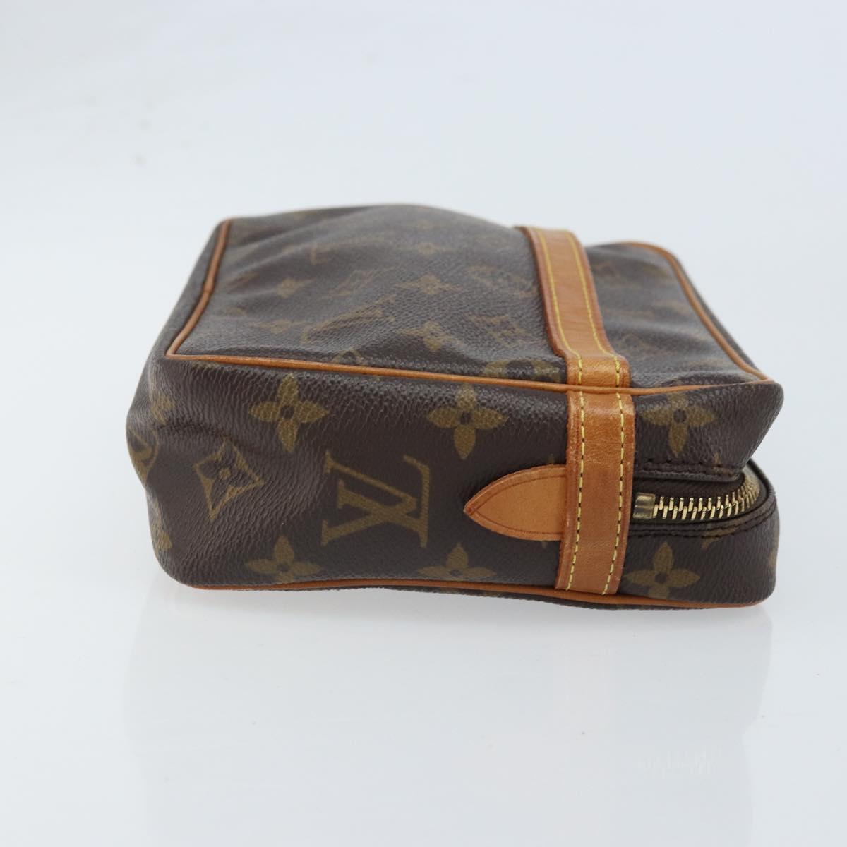 LOUIS VUITTON Monogram Compiegne 23 Clutch Bag M51847 LV Auth bs33796