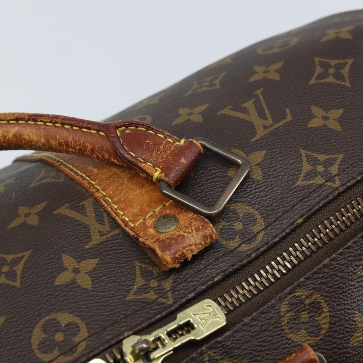 LOUIS VUITTON Monogram Keepall 45 Boston Bag M41428 LV Auth bs33797