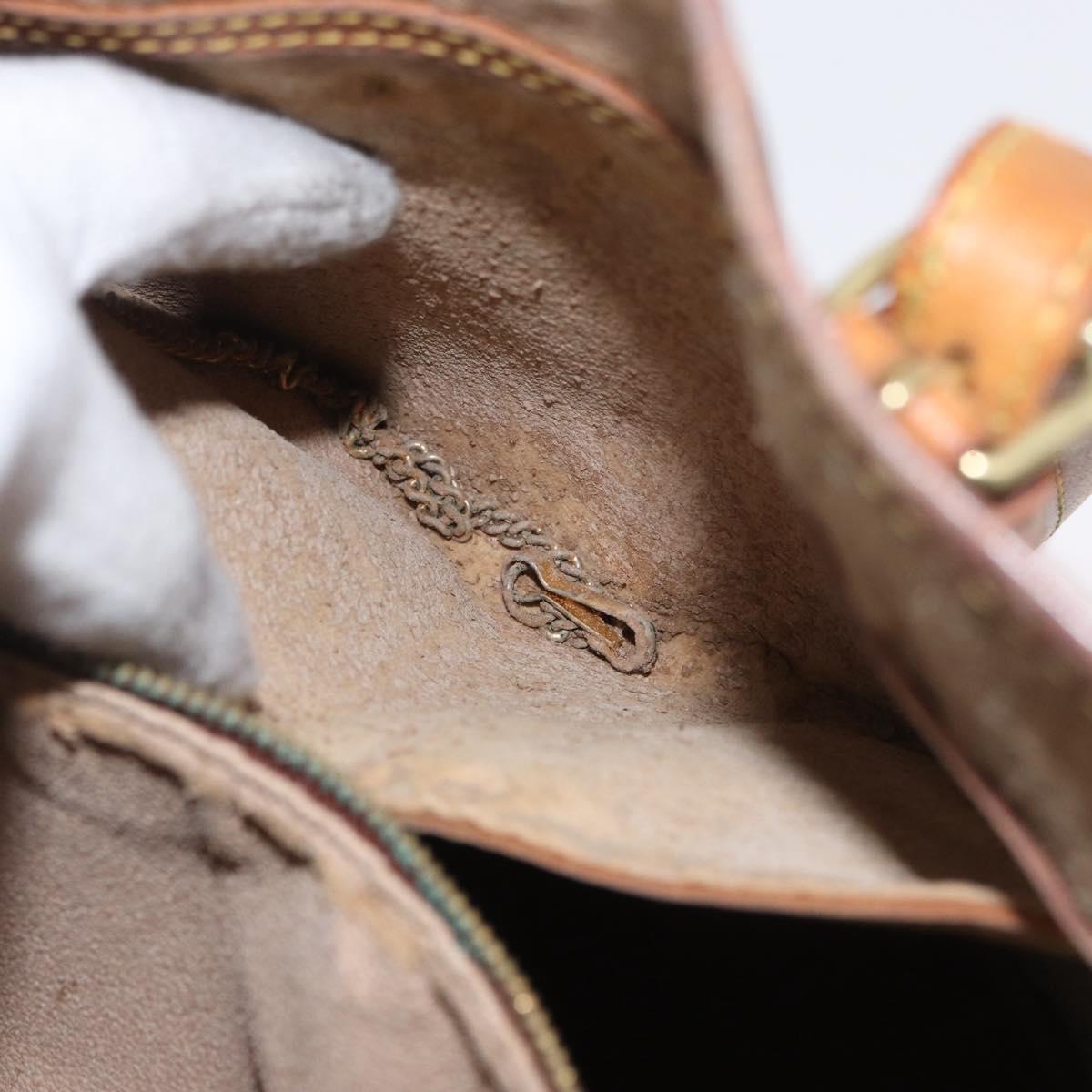 LOUIS VUITTON Monogram Bucket PM Shoulder Bag M42238 LV Auth bs33798