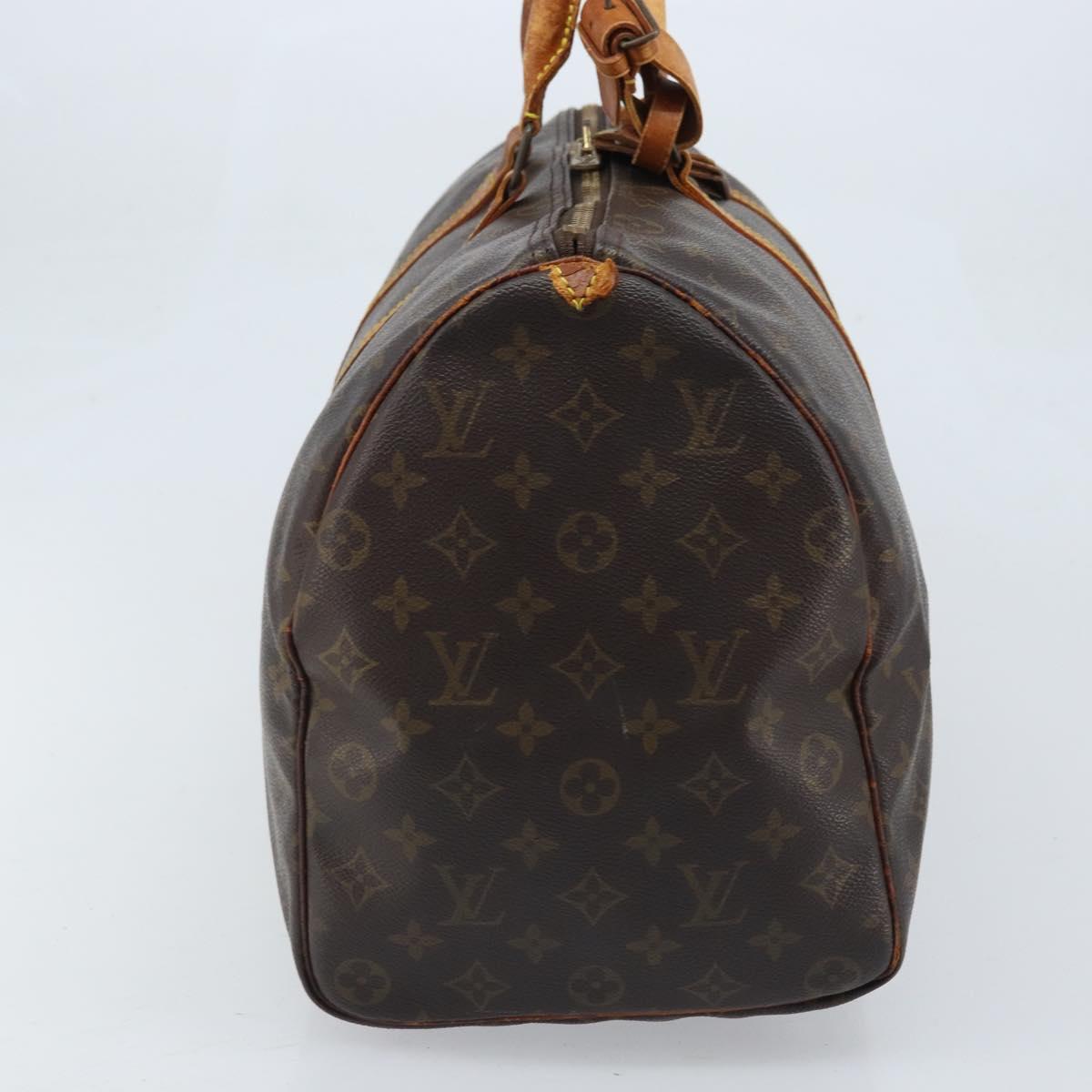 LOUIS VUITTON Monogram Keepall 45 Boston Bag M41428 LV Auth bs33799