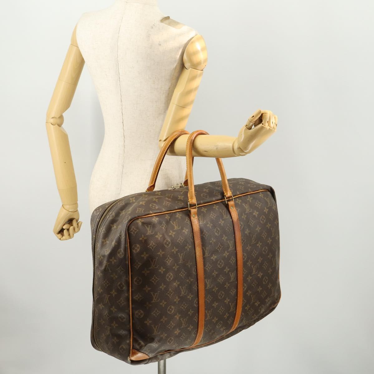 LOUIS VUITTON Monogram Sirius 55 Boston Bag M41404 LV Auth bs33800