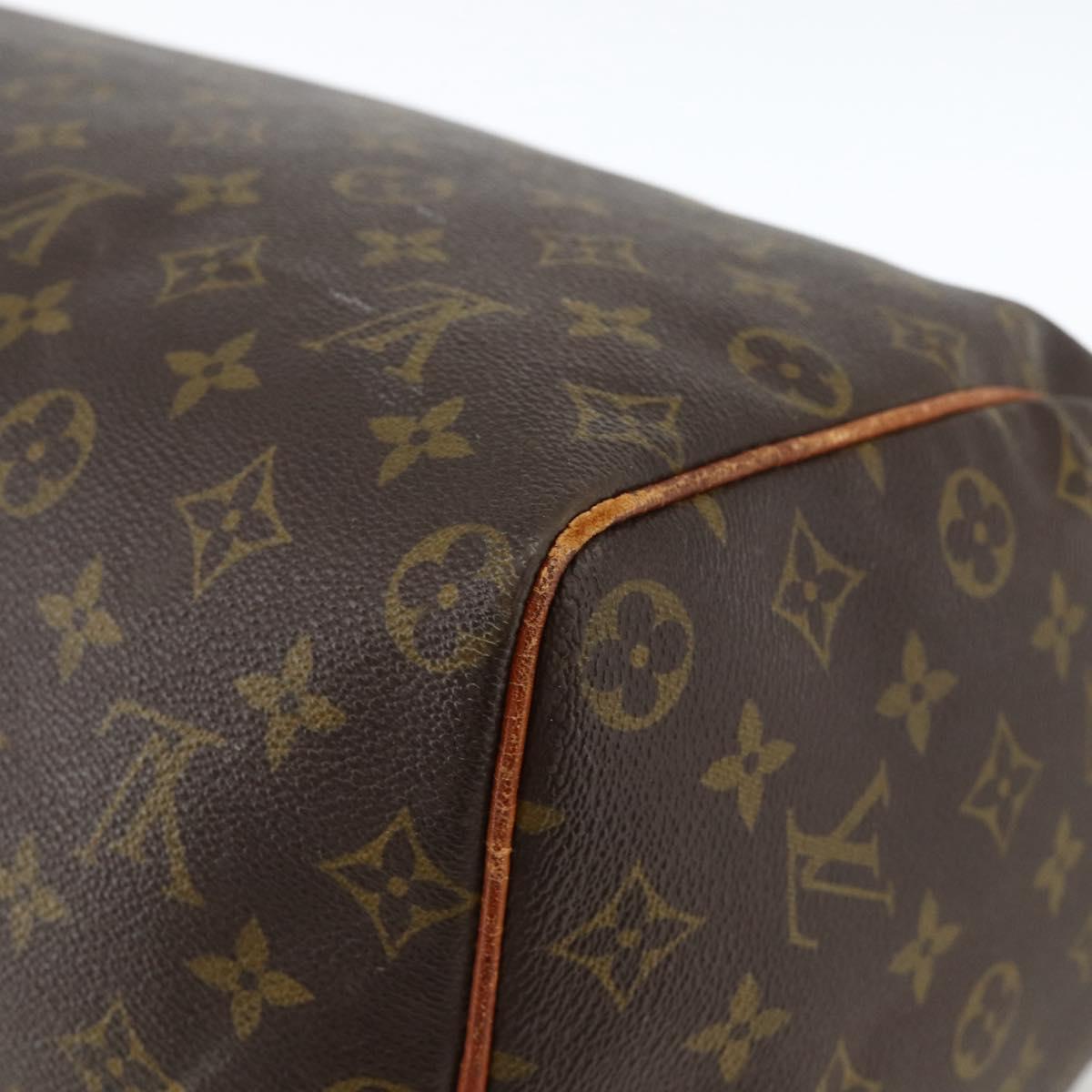 LOUIS VUITTON Monogram Speedy 40 Hand Bag M41522 LV Auth bs33801