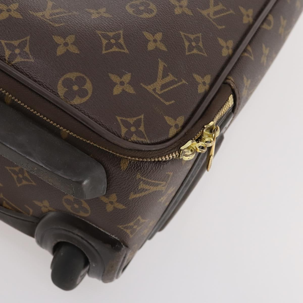 LOUIS VUITTON Monogram Pegas 50 suitcase M23251 LV Auth bs33804