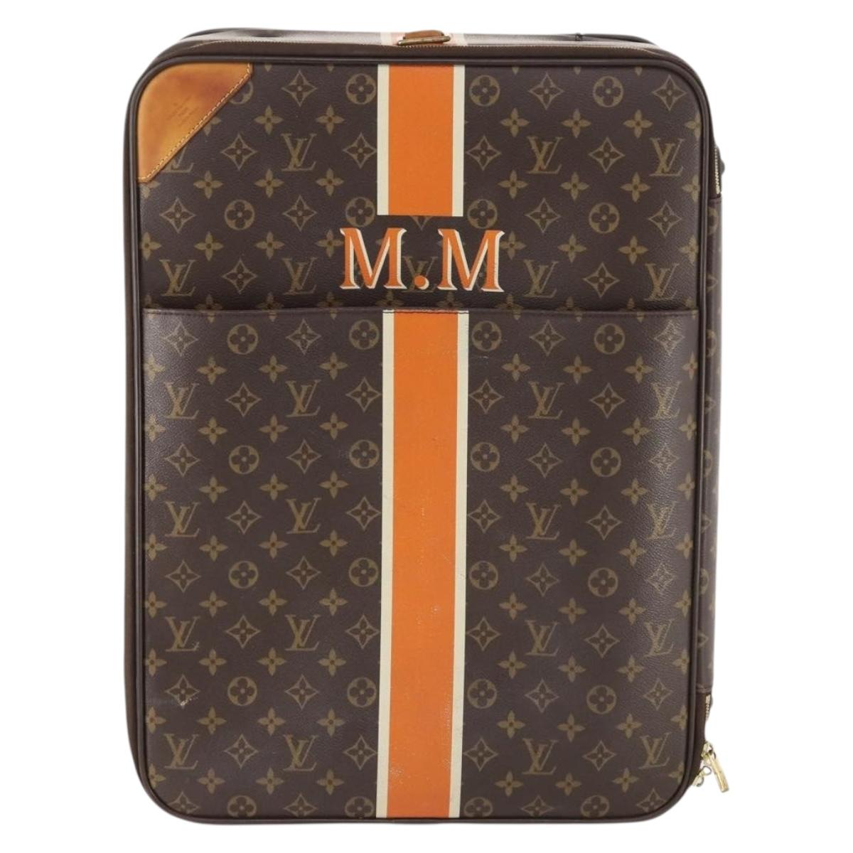 LOUIS VUITTON Monogram Pegas 50 suitcase M23251 LV Auth bs33804