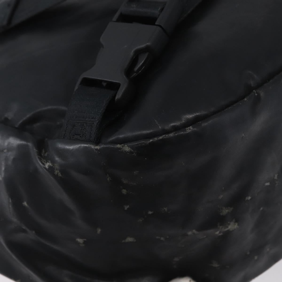 CHANEL Shoulder Bag Patent leather Black Silver CC Auth bs33829