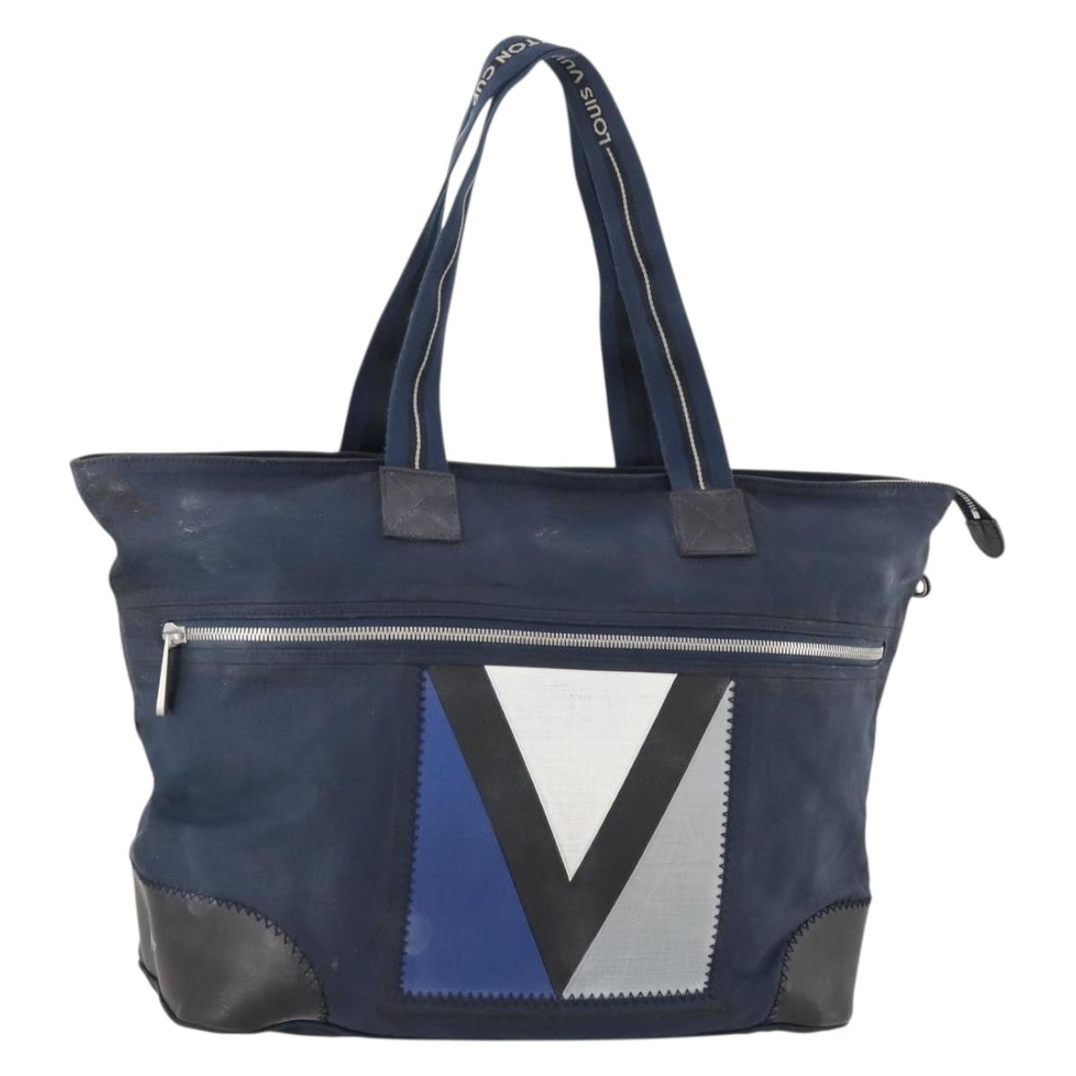 LOUIS VUITTON LV Cup Turmantin Shoulder Bag Navy M80704 LV Auth bs33843