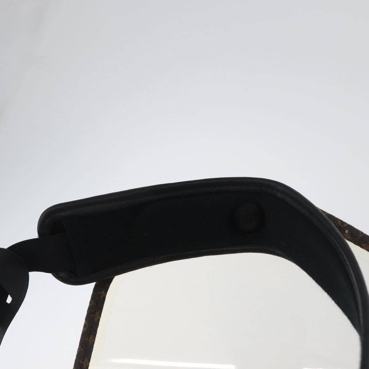 LOUIS VUITTON Monogram Viger LV Shield Sun Visor M76727 LV Auth bs33856