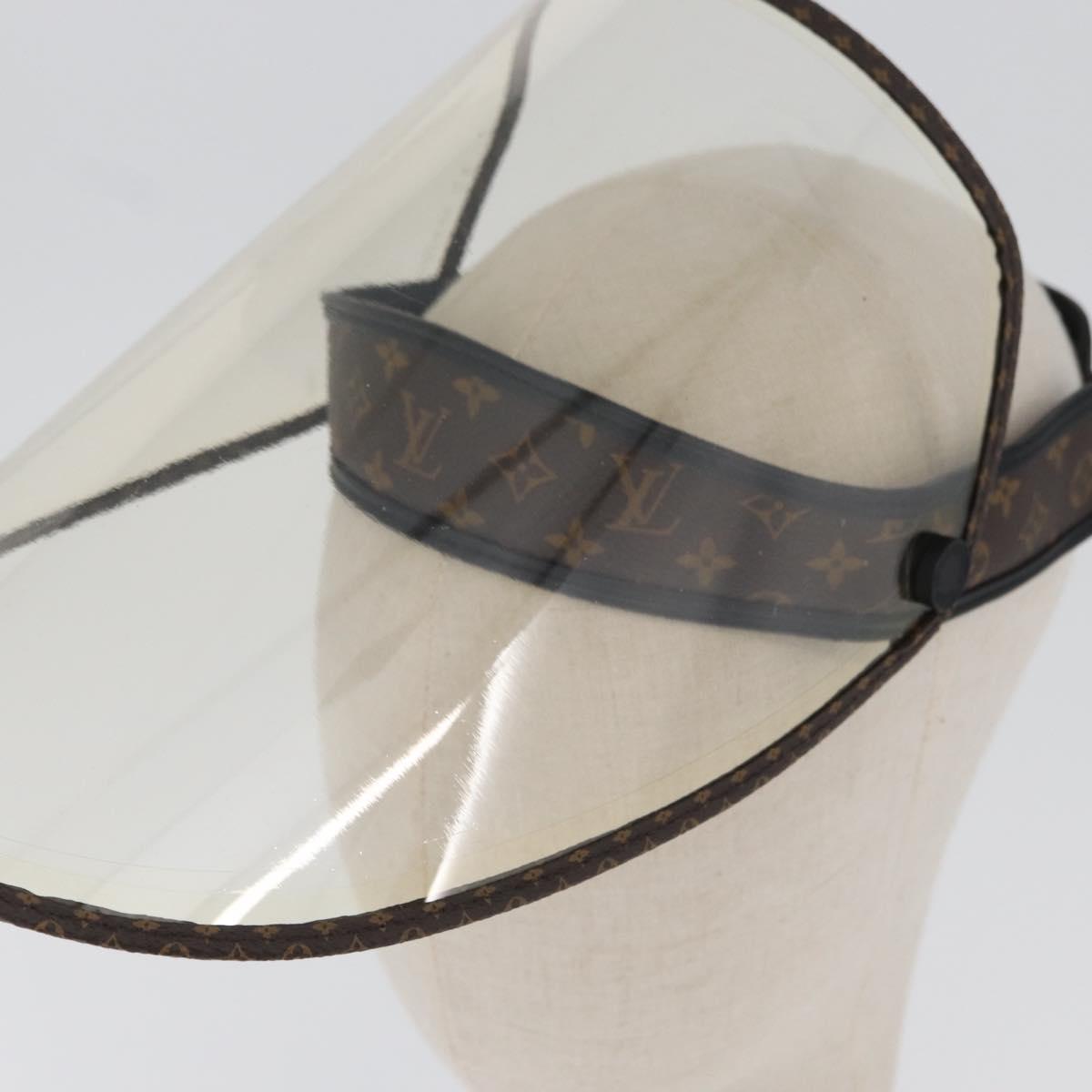LOUIS VUITTON Monogram Viger LV Shield Sun Visor M76727 LV Auth bs33856