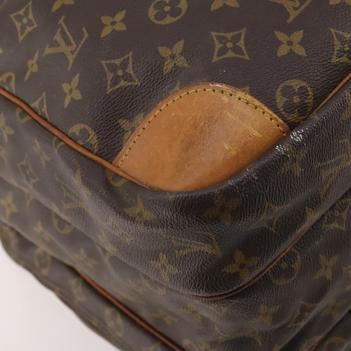 LOUIS VUITTON Monogram Sac Trois Posh 50 Boston Bag M41376 LV Auth bs33922