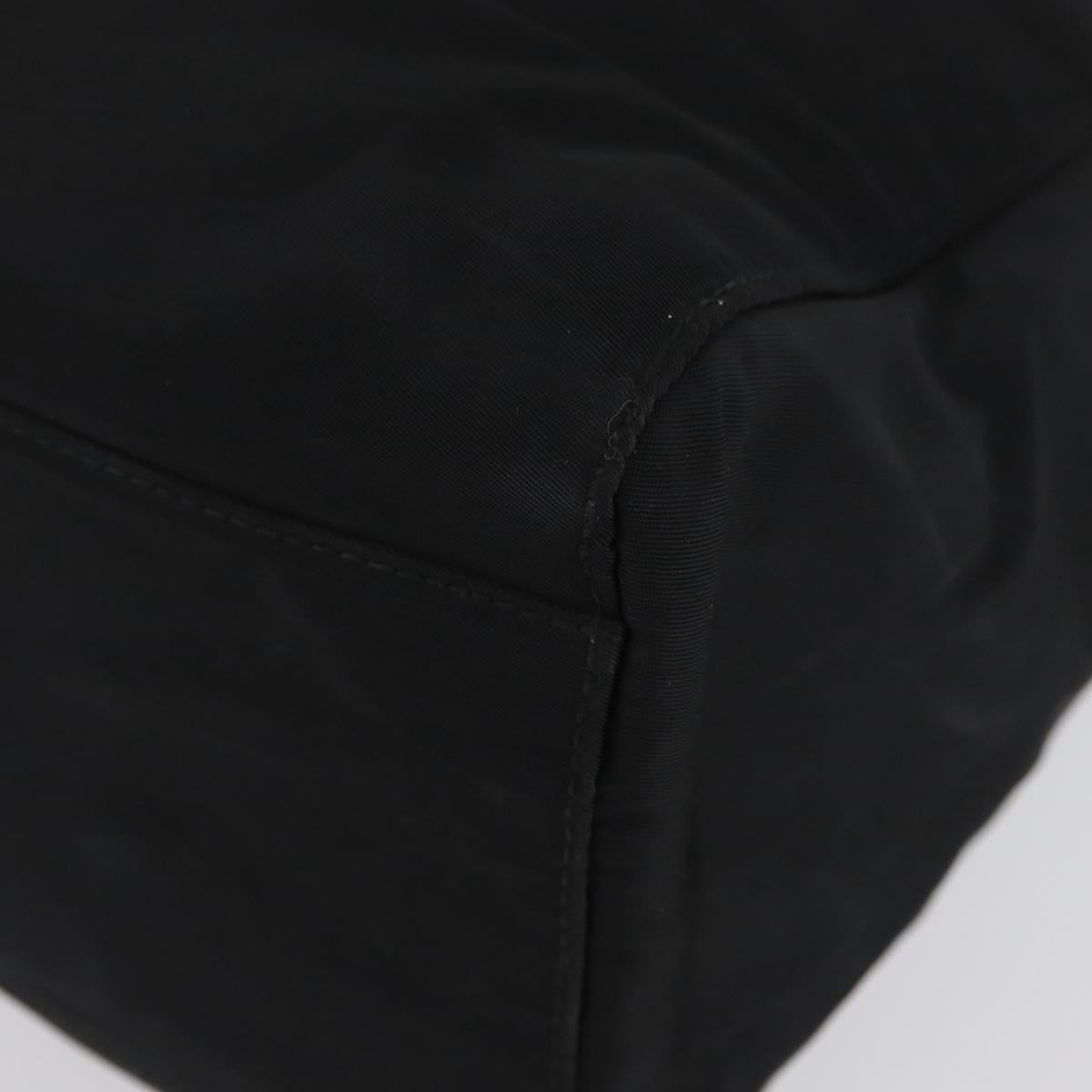 PRADA Hand Bag Nylon Black Auth bs33933