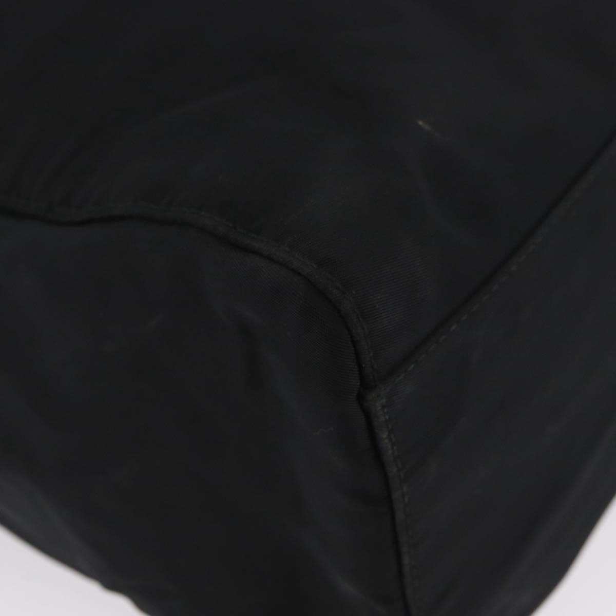 PRADA Hand Bag Nylon Black Auth bs33933
