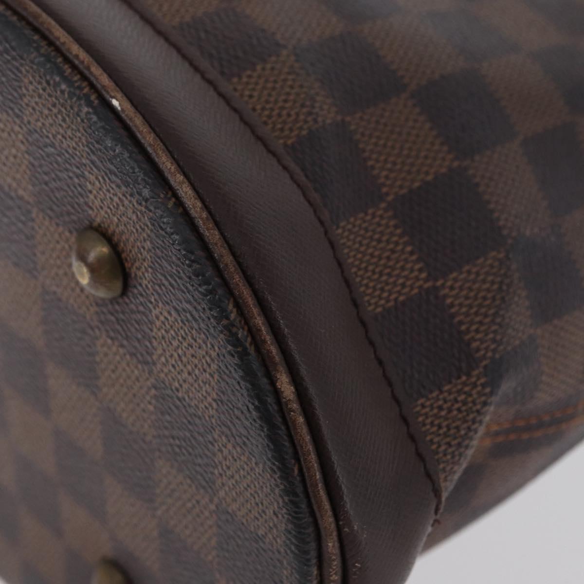 LOUIS VUITTON Damier Ebene Marais Shoulder Bag N42240 LV Auth bs33936