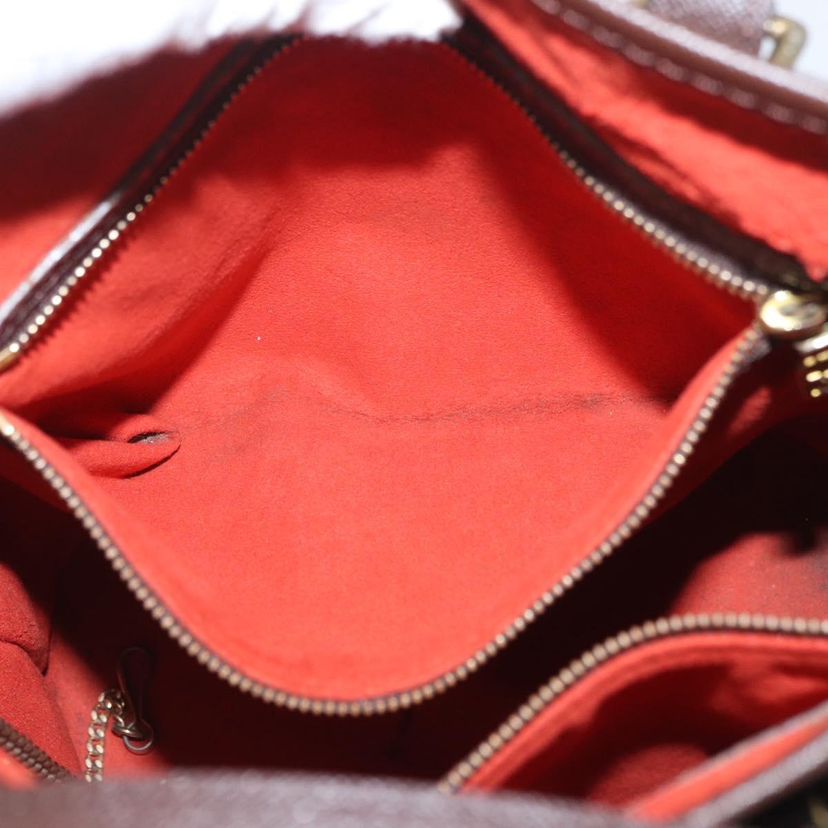 LOUIS VUITTON Damier Ebene Marais Shoulder Bag N42240 LV Auth bs33936