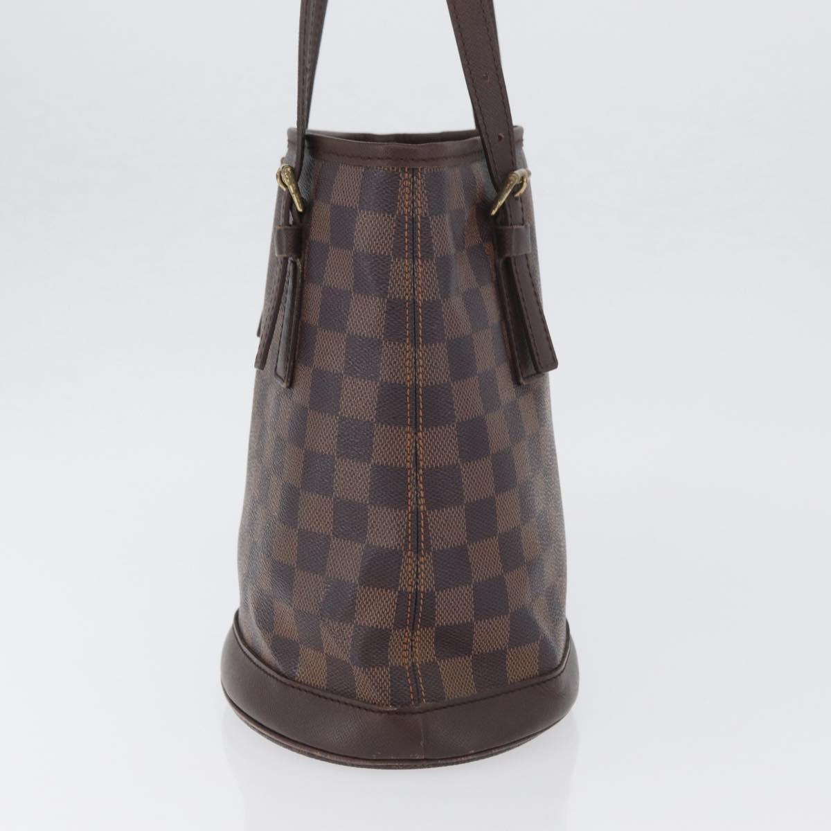 LOUIS VUITTON Damier Ebene Marais Shoulder Bag N42240 LV Auth bs33936