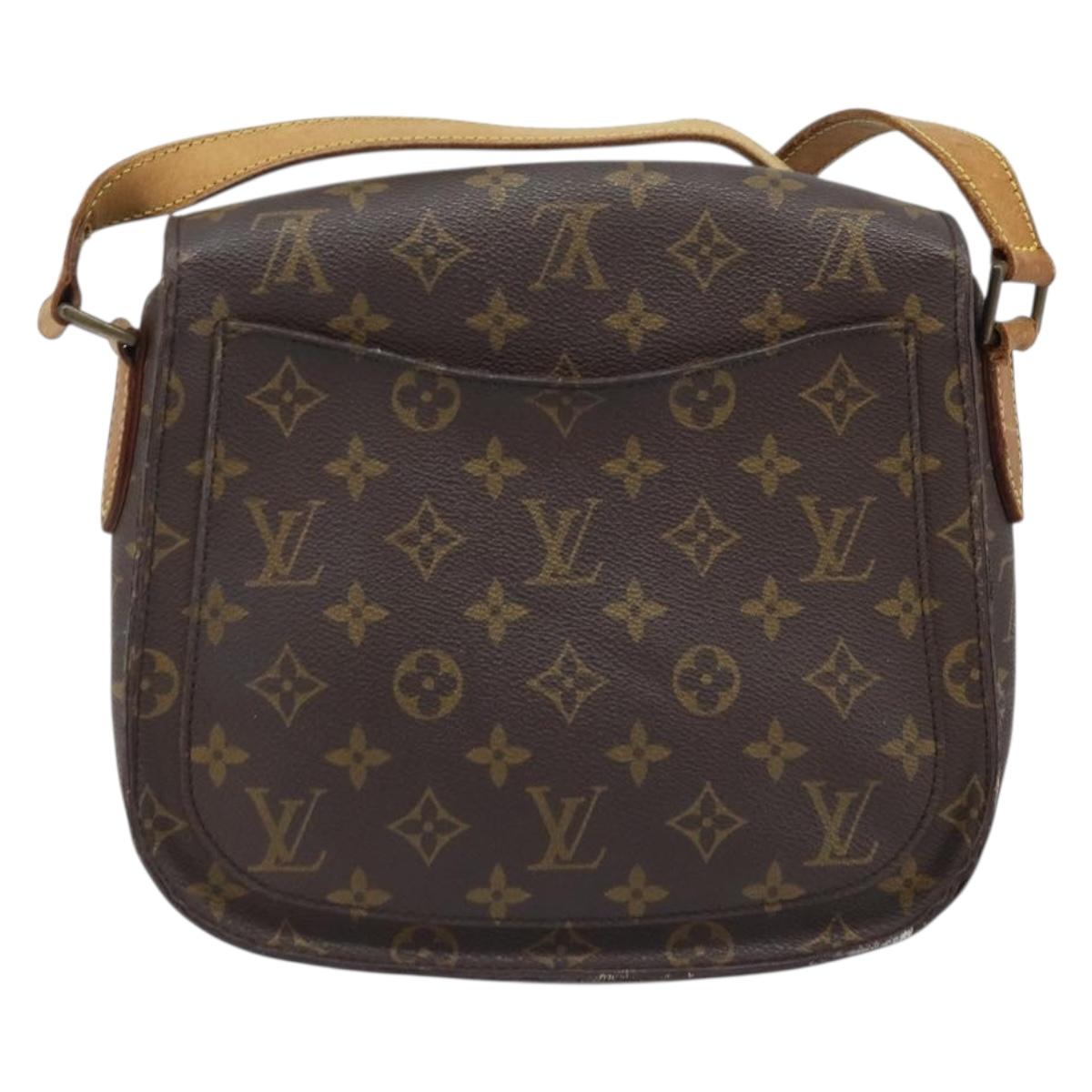 LOUIS VUITTON Monogram Saint Cloud GM Shoulder Bag M51242 LV Auth bs33939