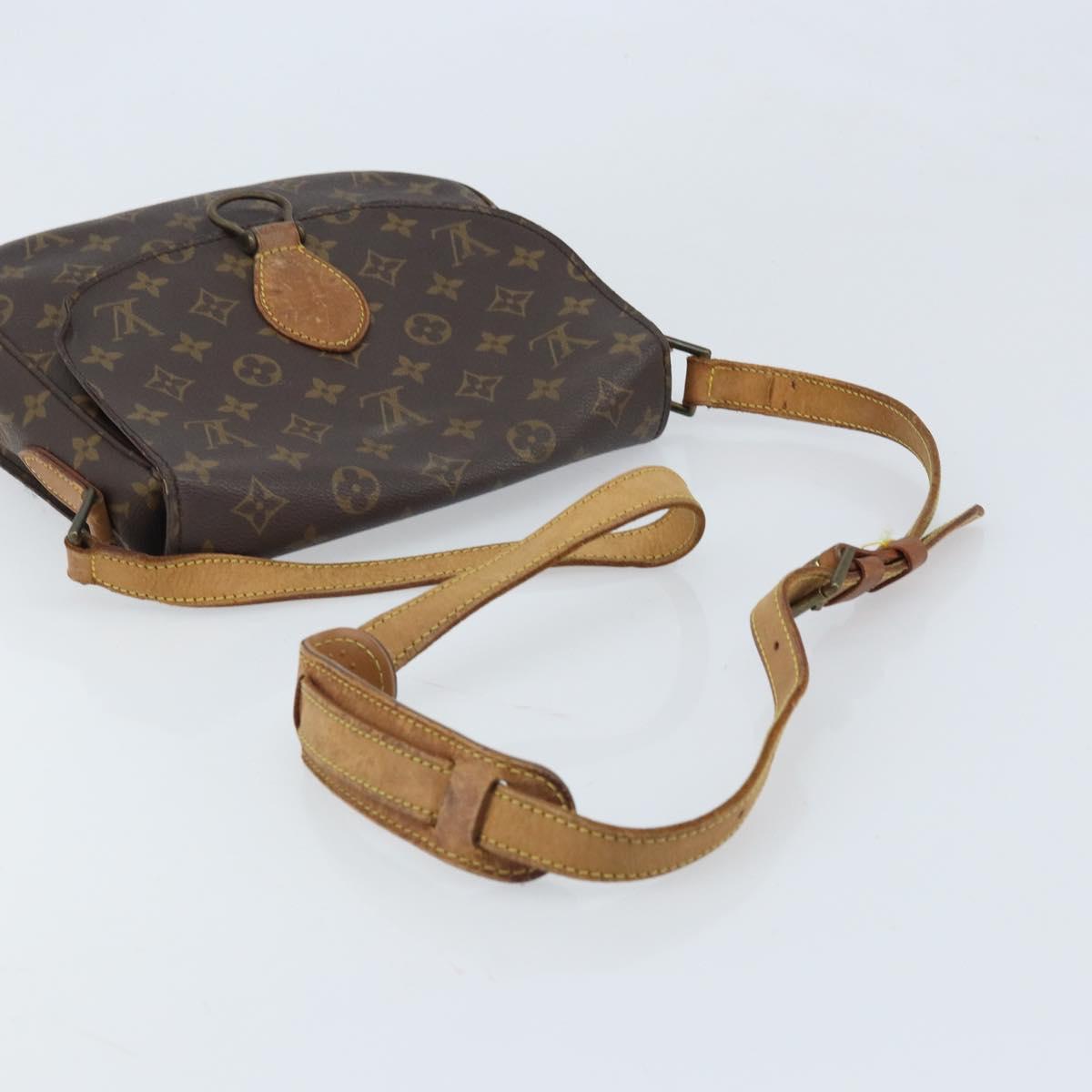 LOUIS VUITTON Monogram Saint Cloud GM Shoulder Bag M51242 LV Auth bs33939