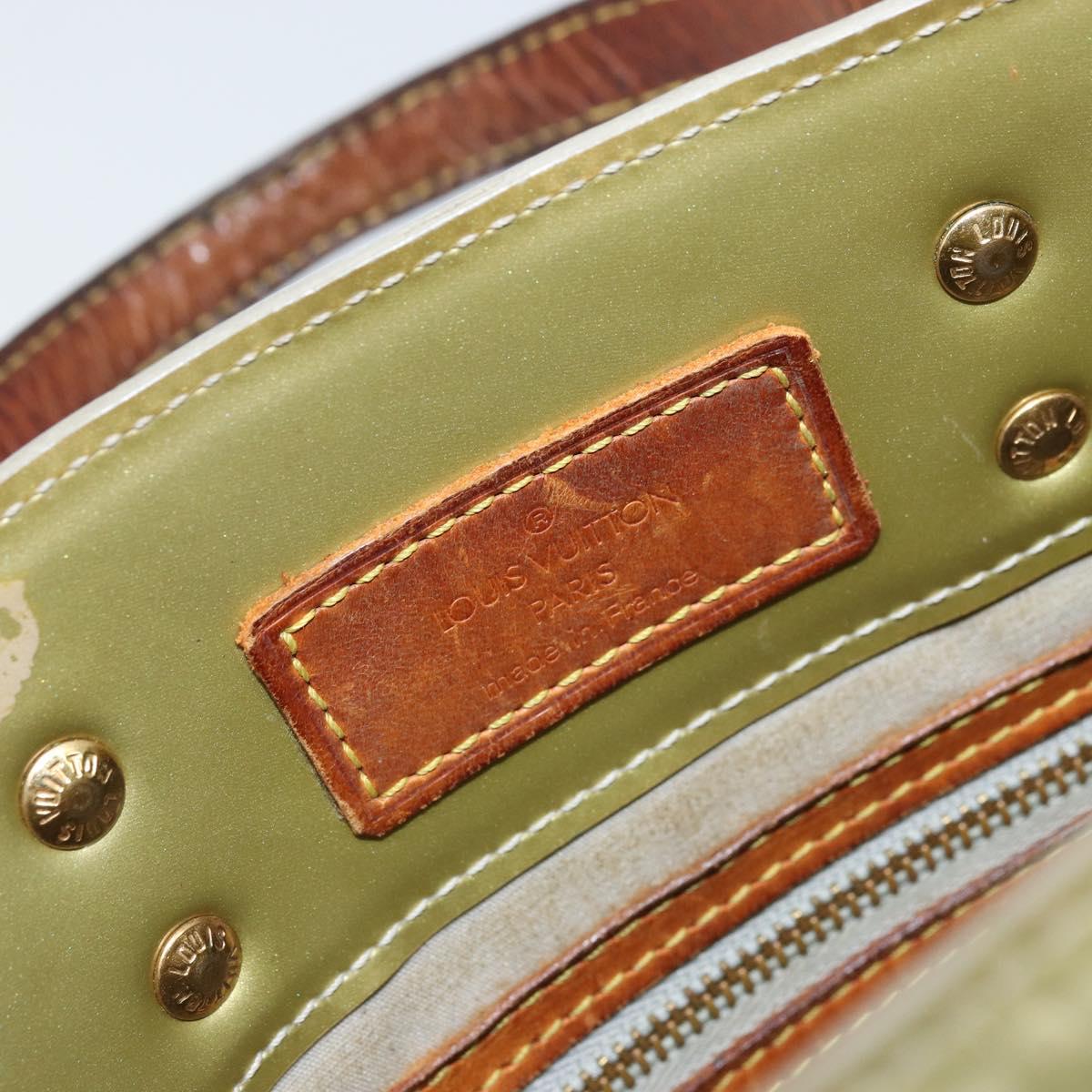 LOUIS VUITTON Monogram Vernis Reade PM Hand Bag Gris M91145 LV Auth bs33944