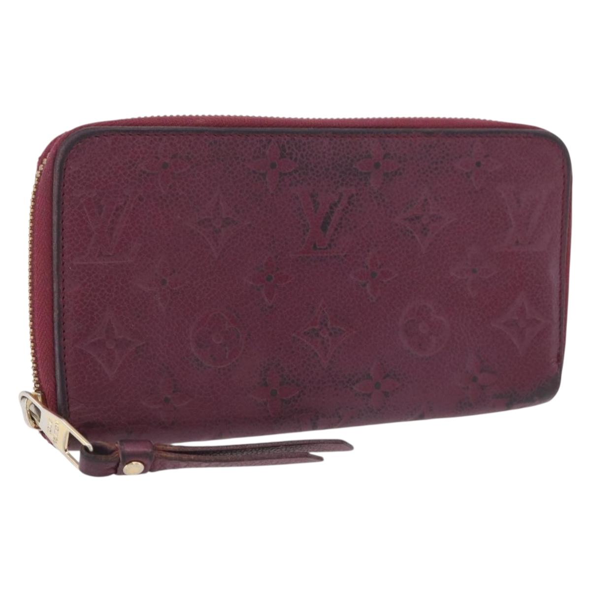 LOUIS VUITTON Empreinte Portefeuille Secret Ron Wallet Oroll M60359 Auth bs33947