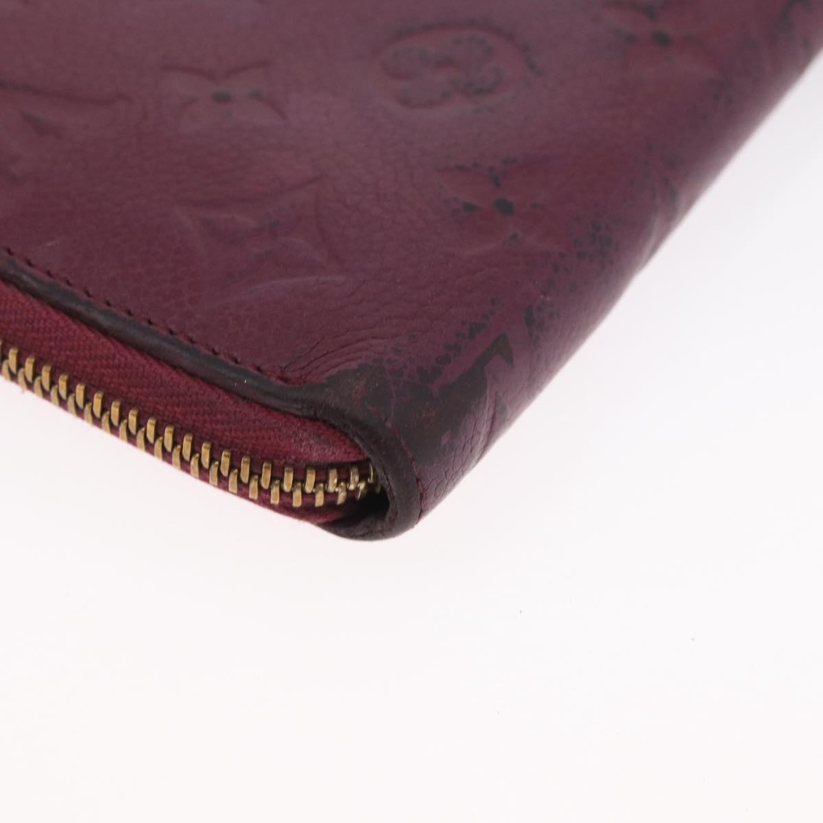 LOUIS VUITTON Empreinte Portefeuille Secret Ron Wallet Oroll M60359 Auth bs33947