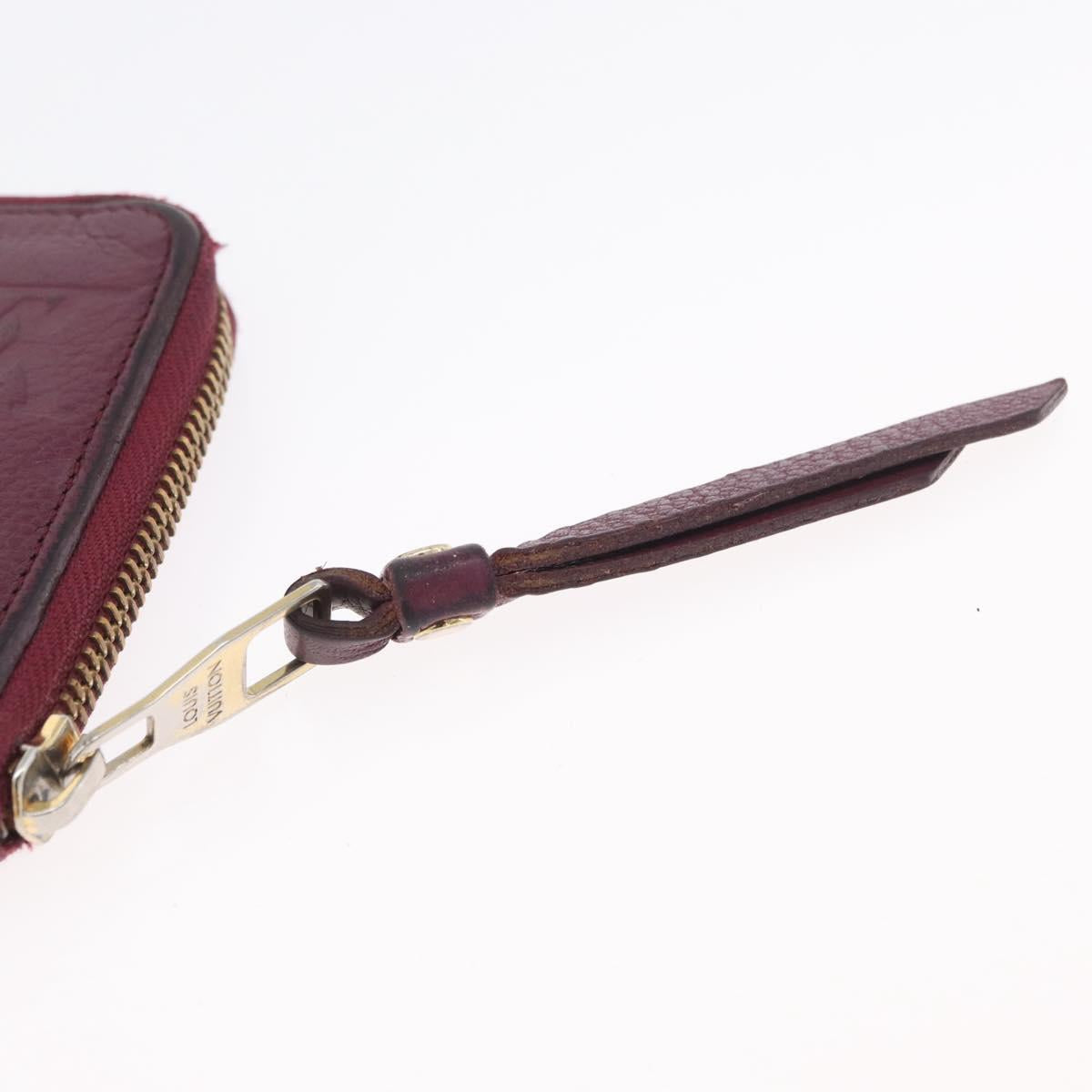LOUIS VUITTON Empreinte Portefeuille Secret Ron Wallet Oroll M60359 Auth bs33947