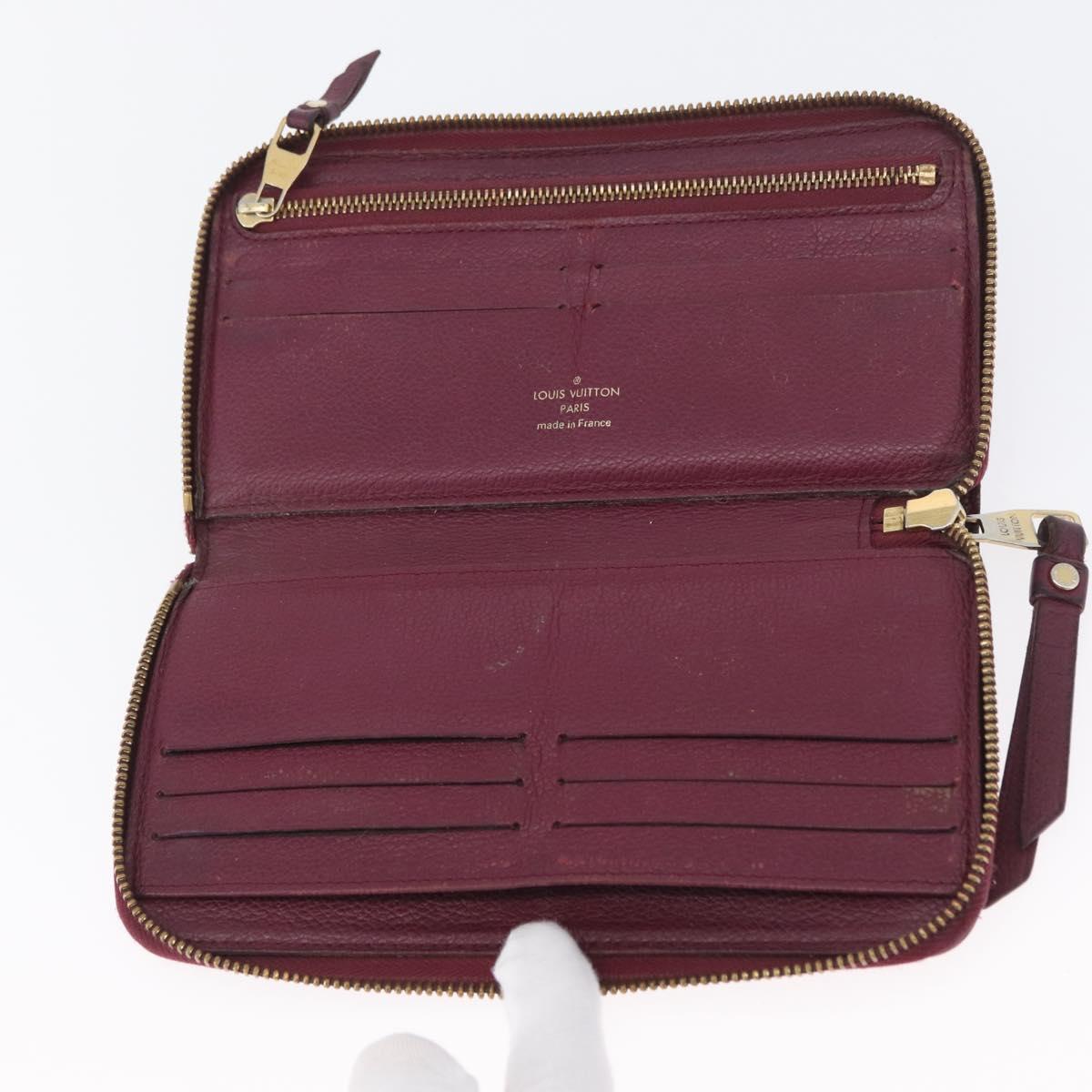 LOUIS VUITTON Empreinte Portefeuille Secret Ron Wallet Oroll M60359 Auth bs33947