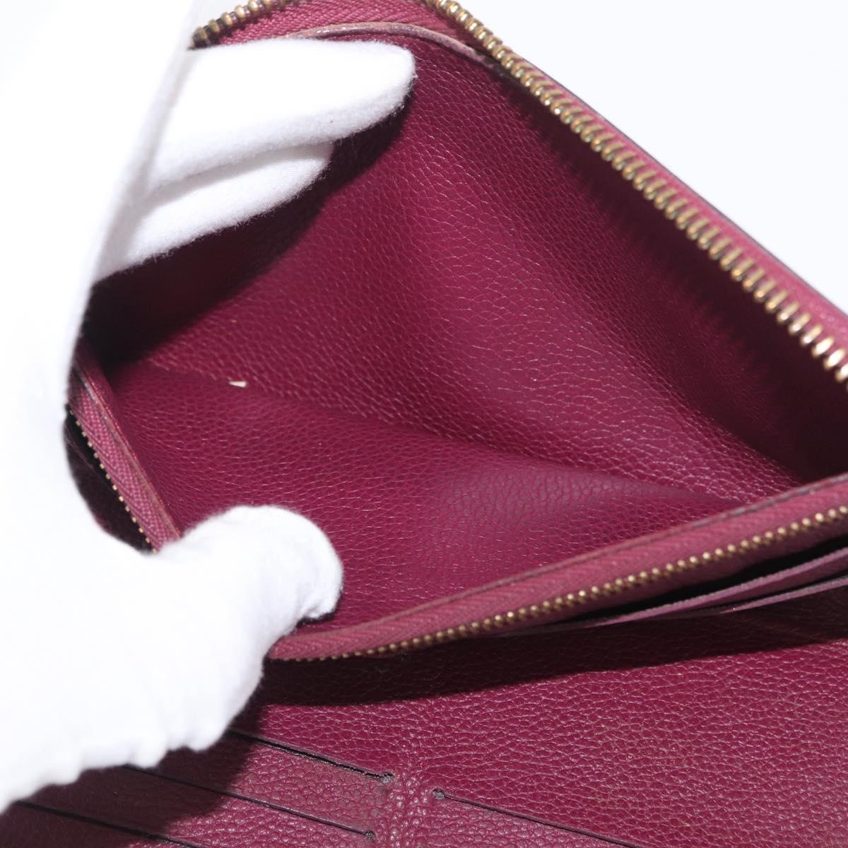 LOUIS VUITTON Empreinte Portefeuille Secret Ron Wallet Oroll M60359 Auth bs33947