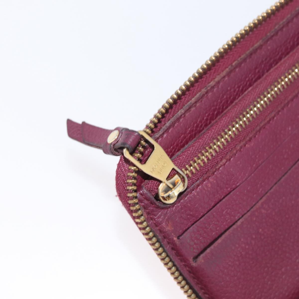 LOUIS VUITTON Empreinte Portefeuille Secret Ron Wallet Oroll M60359 Auth bs33947