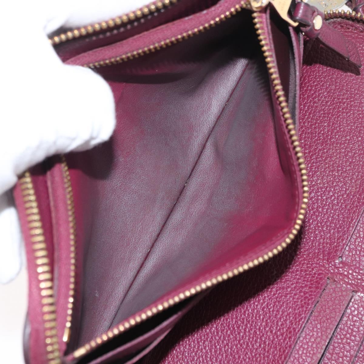 LOUIS VUITTON Empreinte Portefeuille Secret Ron Wallet Oroll M60359 Auth bs33947