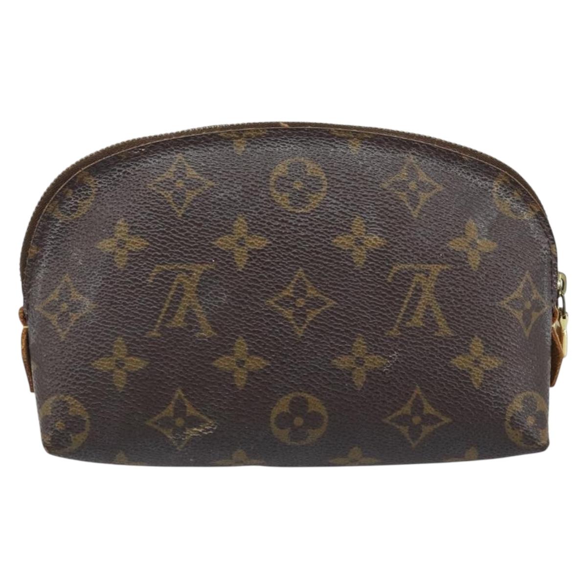 LOUIS VUITTON Monogram Pochette Cosmetic PM Cosmetic Pouch M47515 Auth bs33950