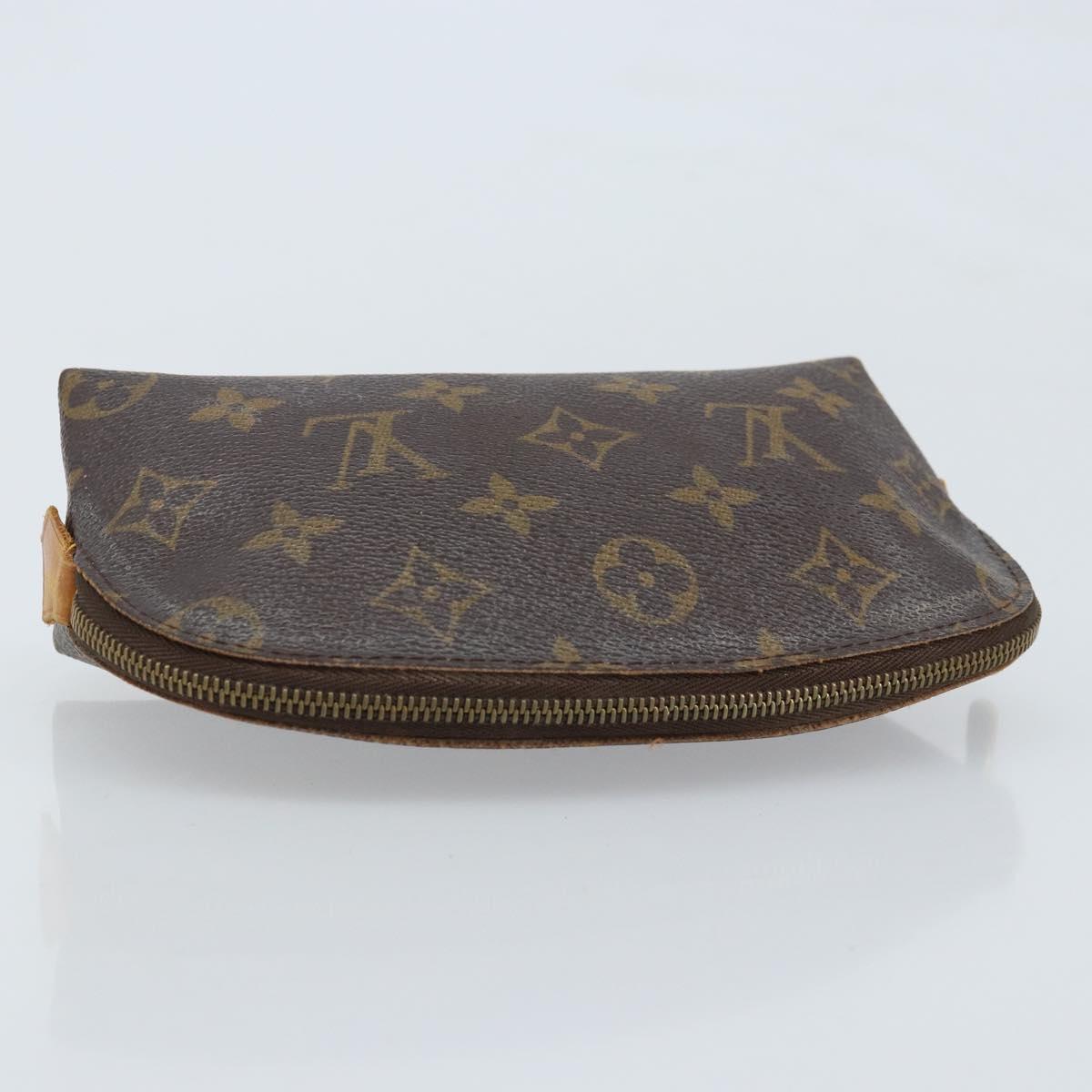 LOUIS VUITTON Monogram Pochette Cosmetic PM Cosmetic Pouch M47515 Auth bs33950
