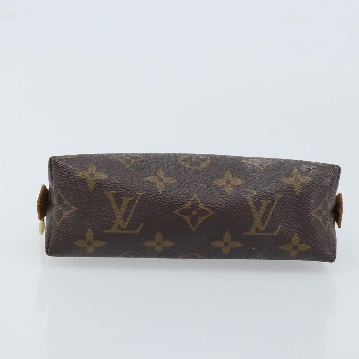LOUIS VUITTON Monogram Pochette Cosmetic PM Cosmetic Pouch M47515 Auth bs33950